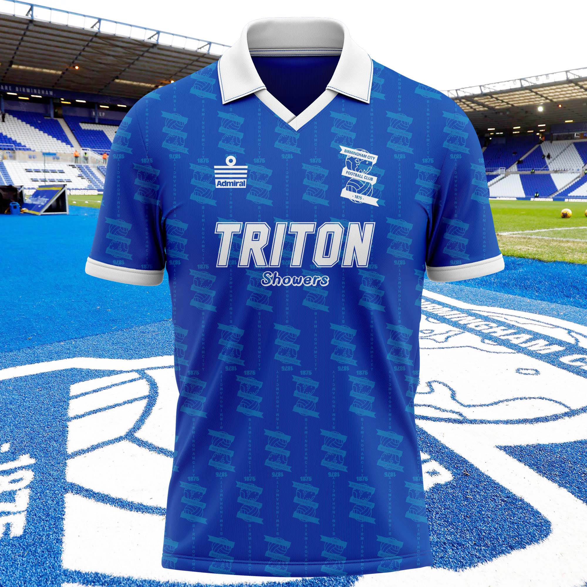 Birmingham City 1994-95 Home Kit Retro Shirt PT74719