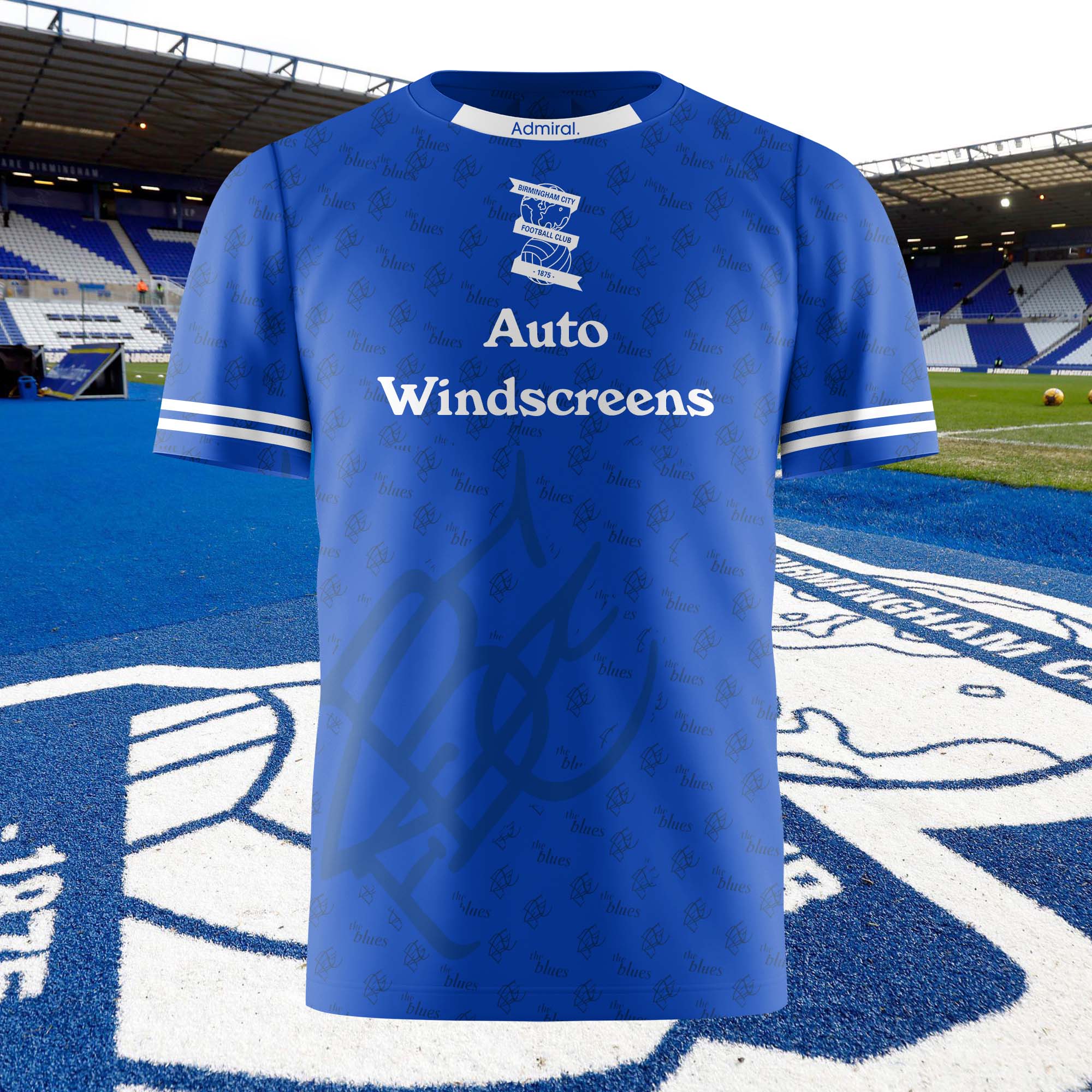 Birmingham City 1995-96 Home Kit Retro Shirt PT74720