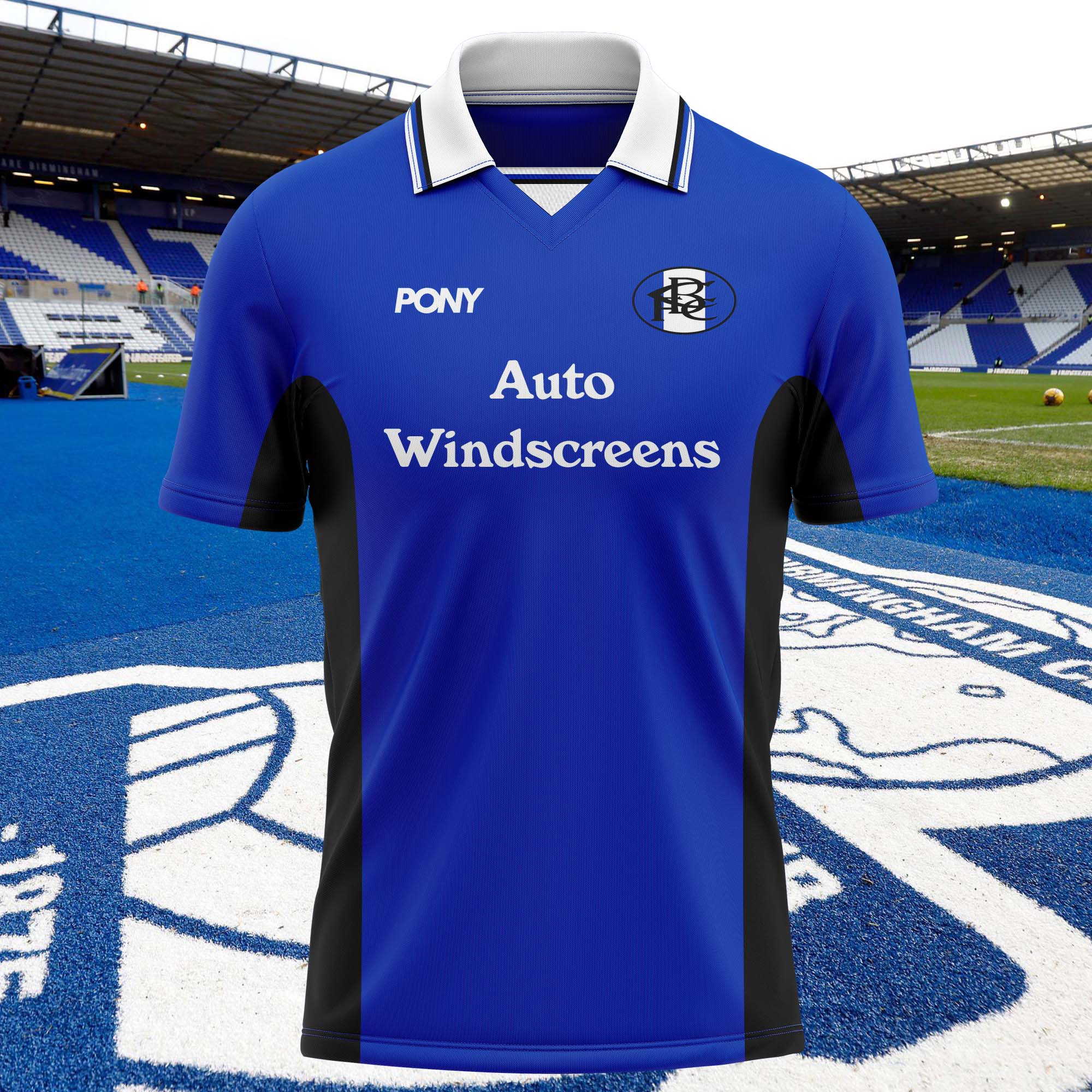 Birmingham City 1996-97 Home Kit Retro Shirt PT74721