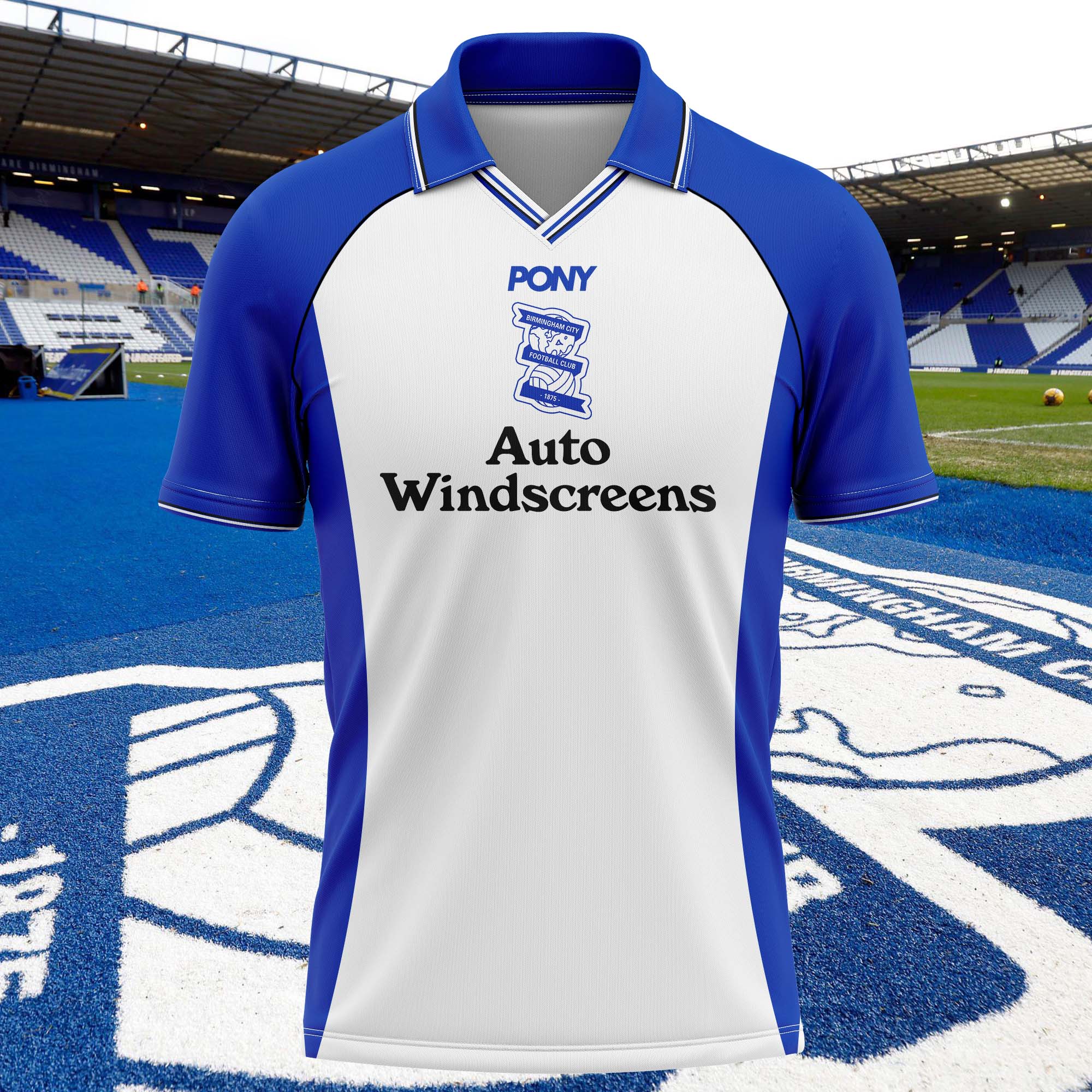 Birmingham City 1997-98 Home Kit Retro Shirt PT74722