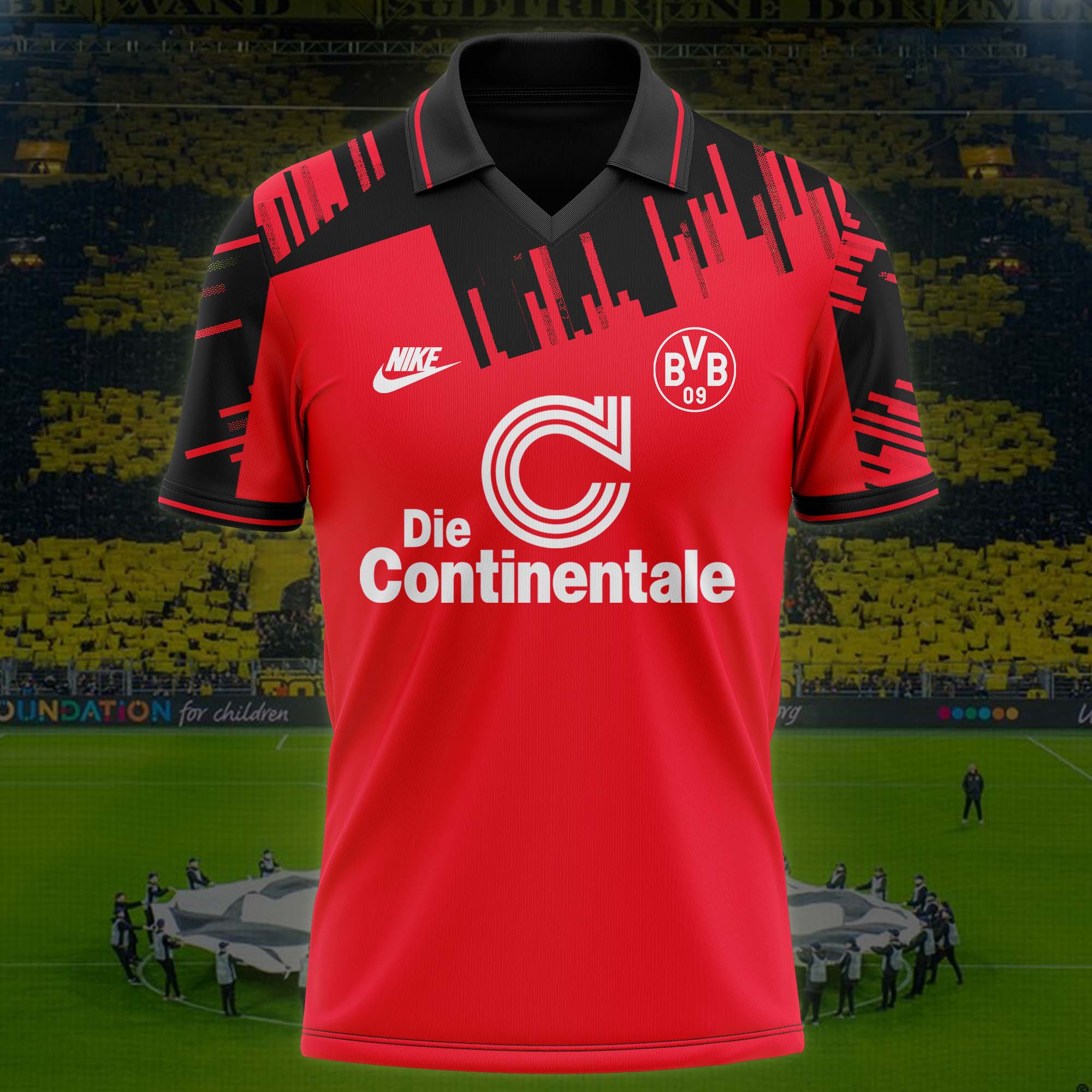 Borussia Dortmurt 1993-94 Away Retro Shirt PT74753