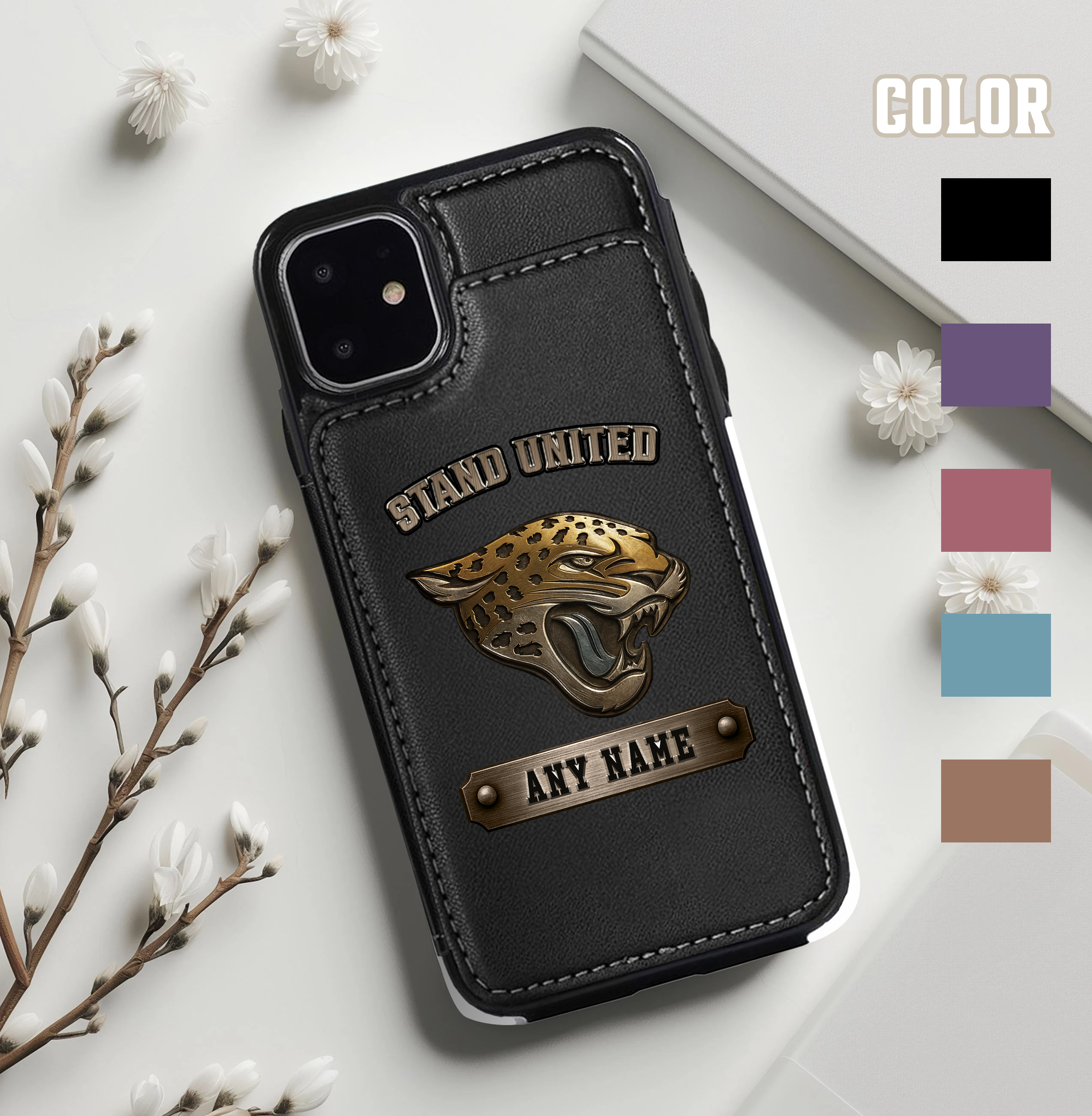 Los Angeles Rams Leather Flip Wallet Phone Case PT74748 (Copy)