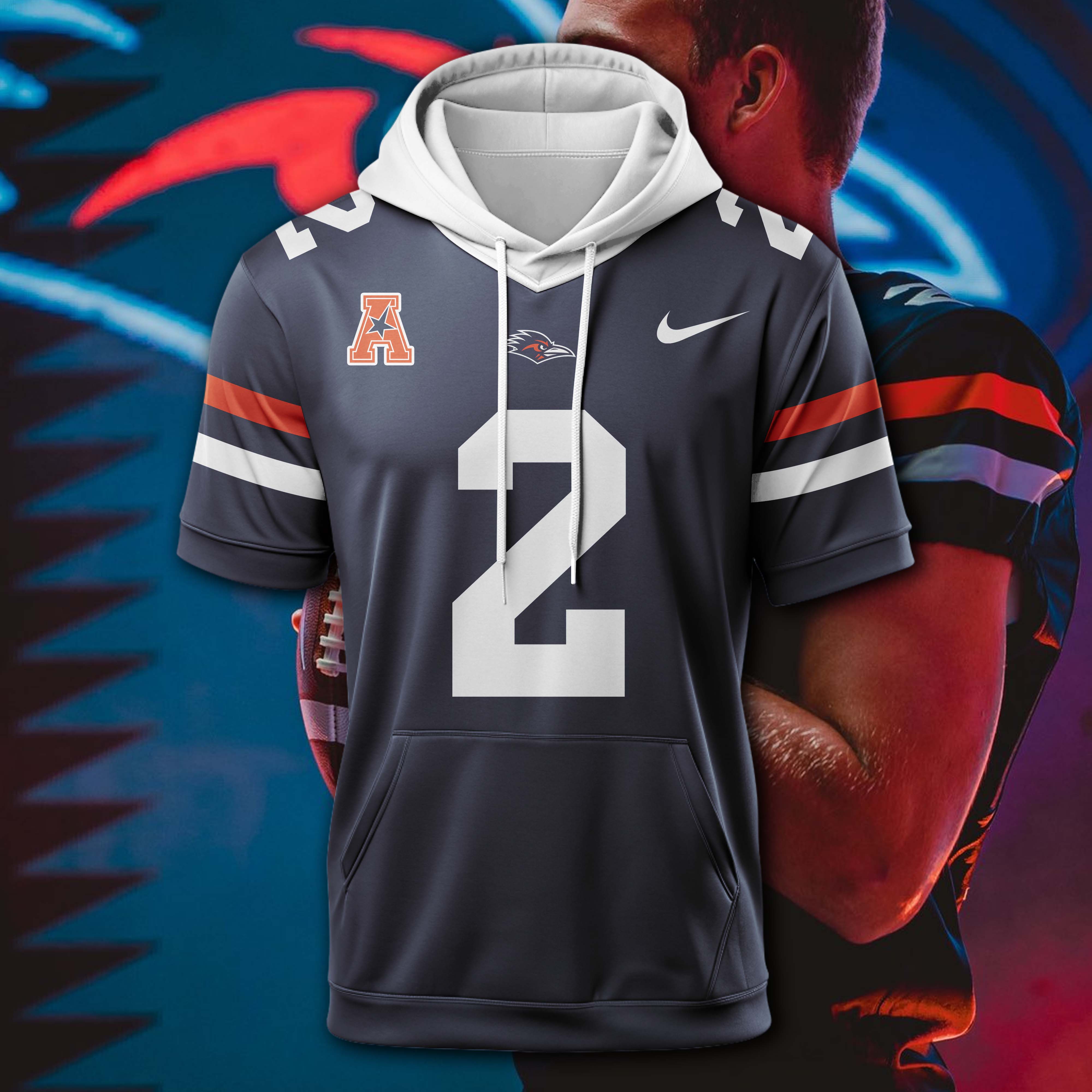 UTSA Roadrunners Navy Blue Hoodie 2025 PT74786