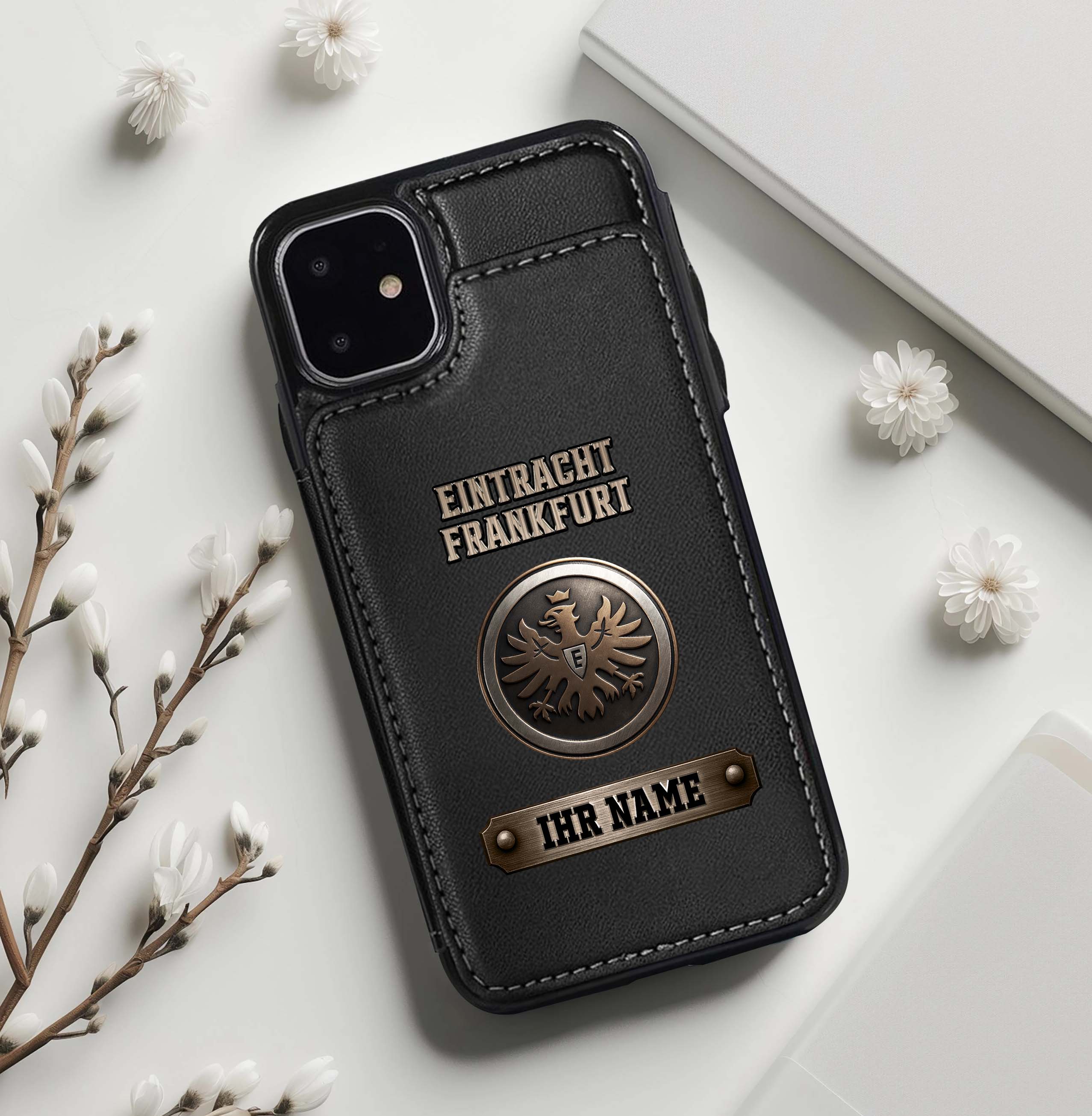 Eintracht Frankfurt Leather Flip Wallet Phone Case PT74828