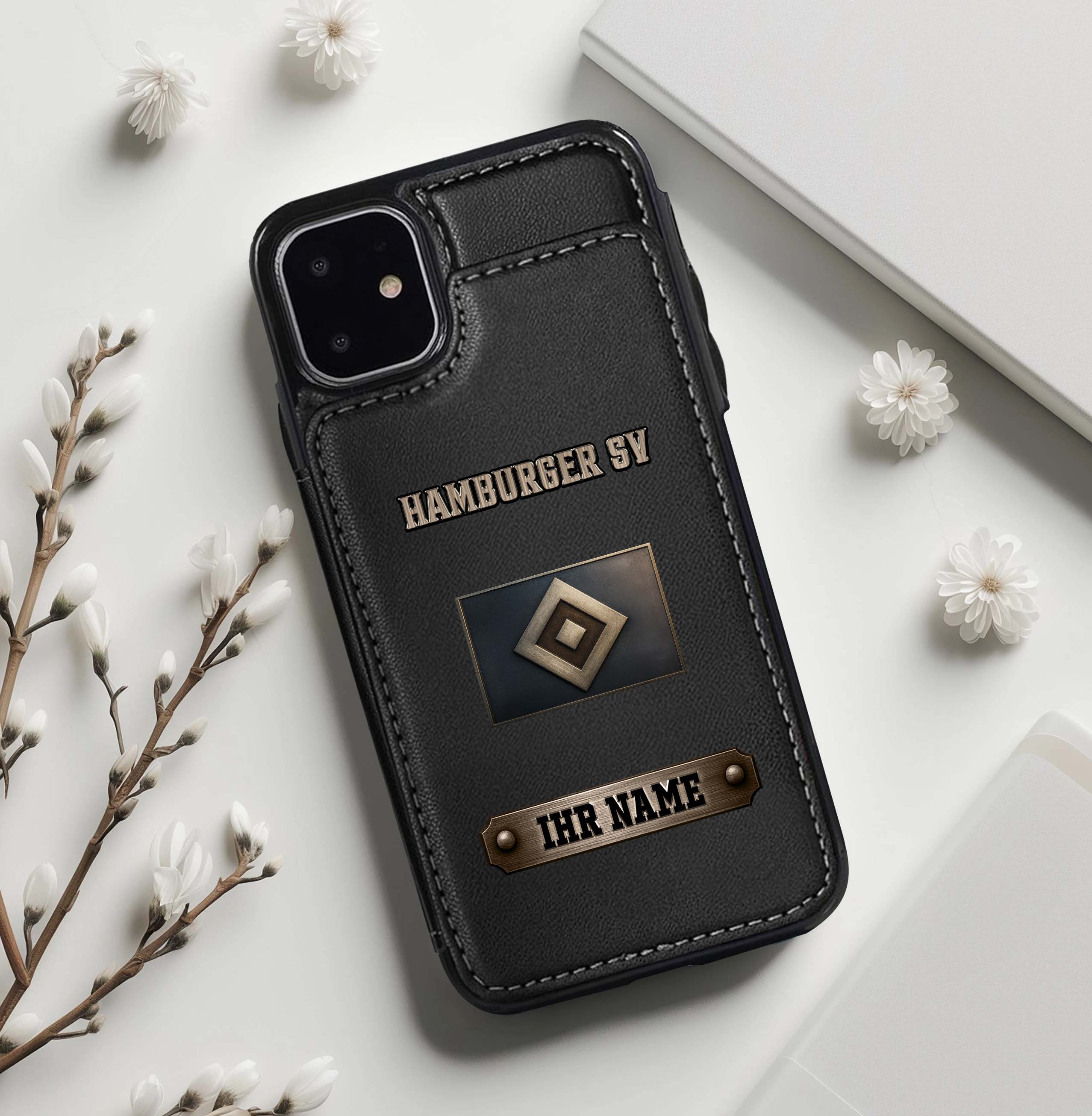 Hamburger SV Leather Flip Wallet Phone Case PT74832