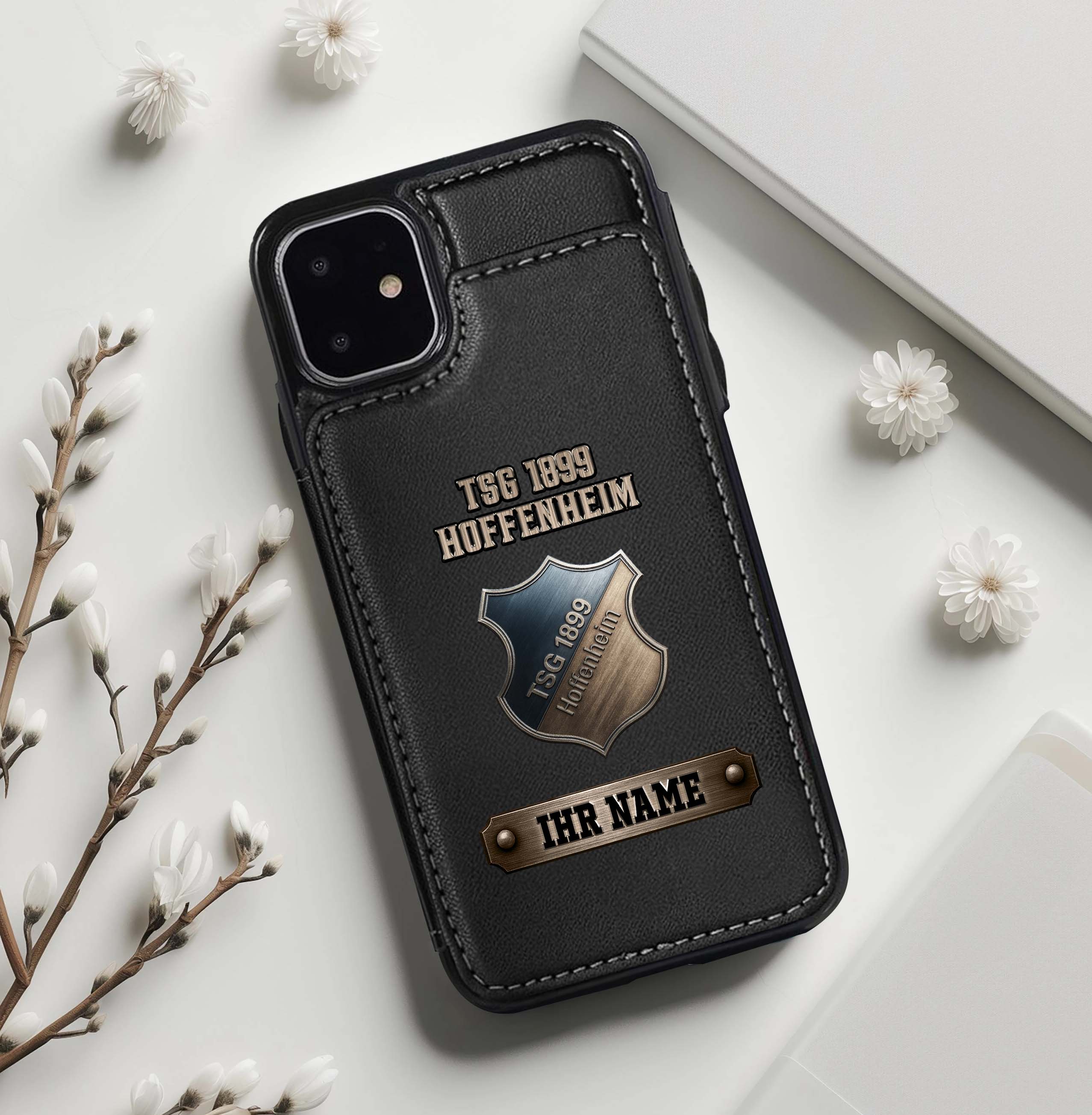 TSG 1899 Hoffenheim Leather Flip Wallet Phone Case PT74835