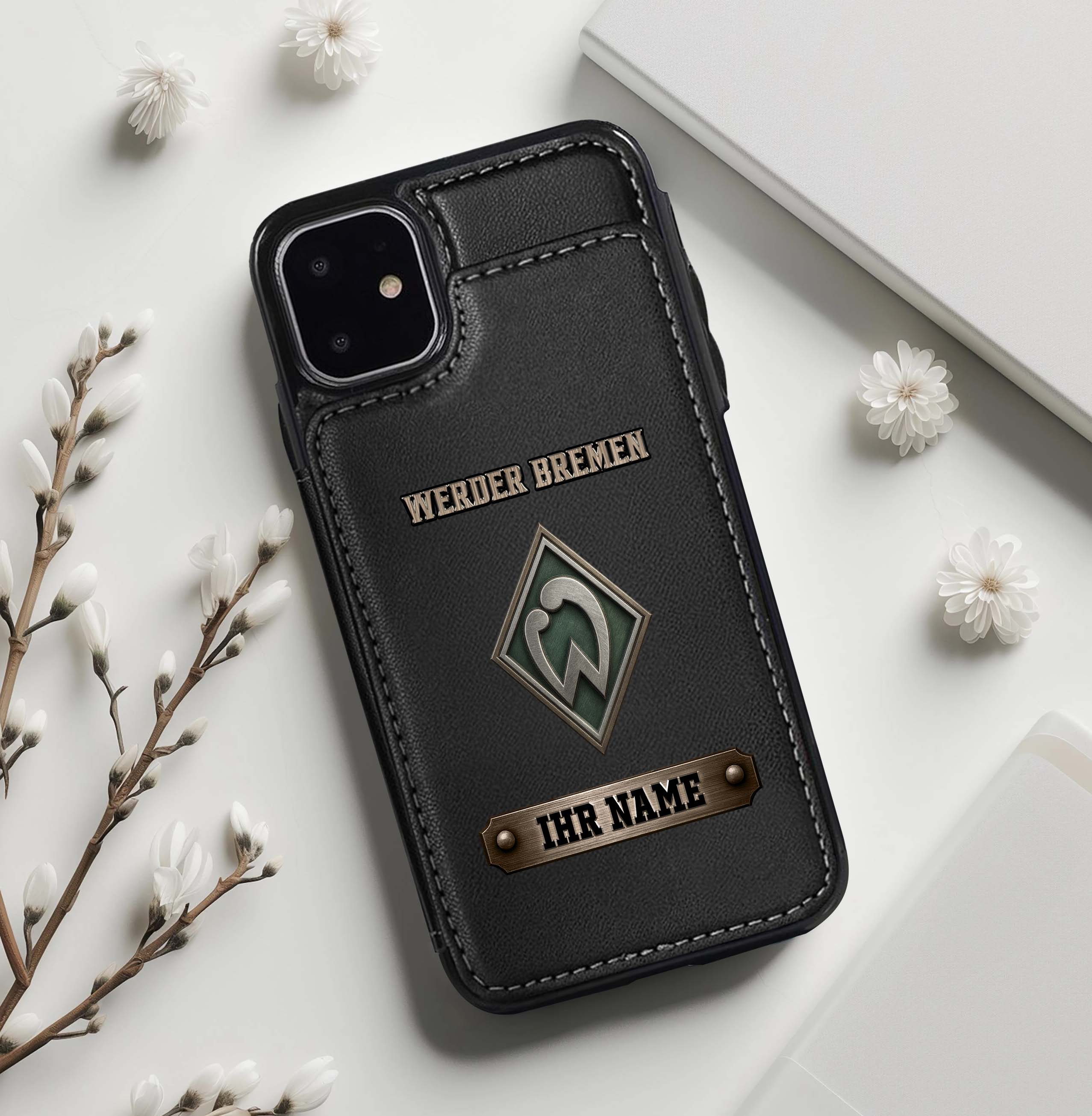 Werder Bremen Leather Flip Wallet Phone Case PT74838