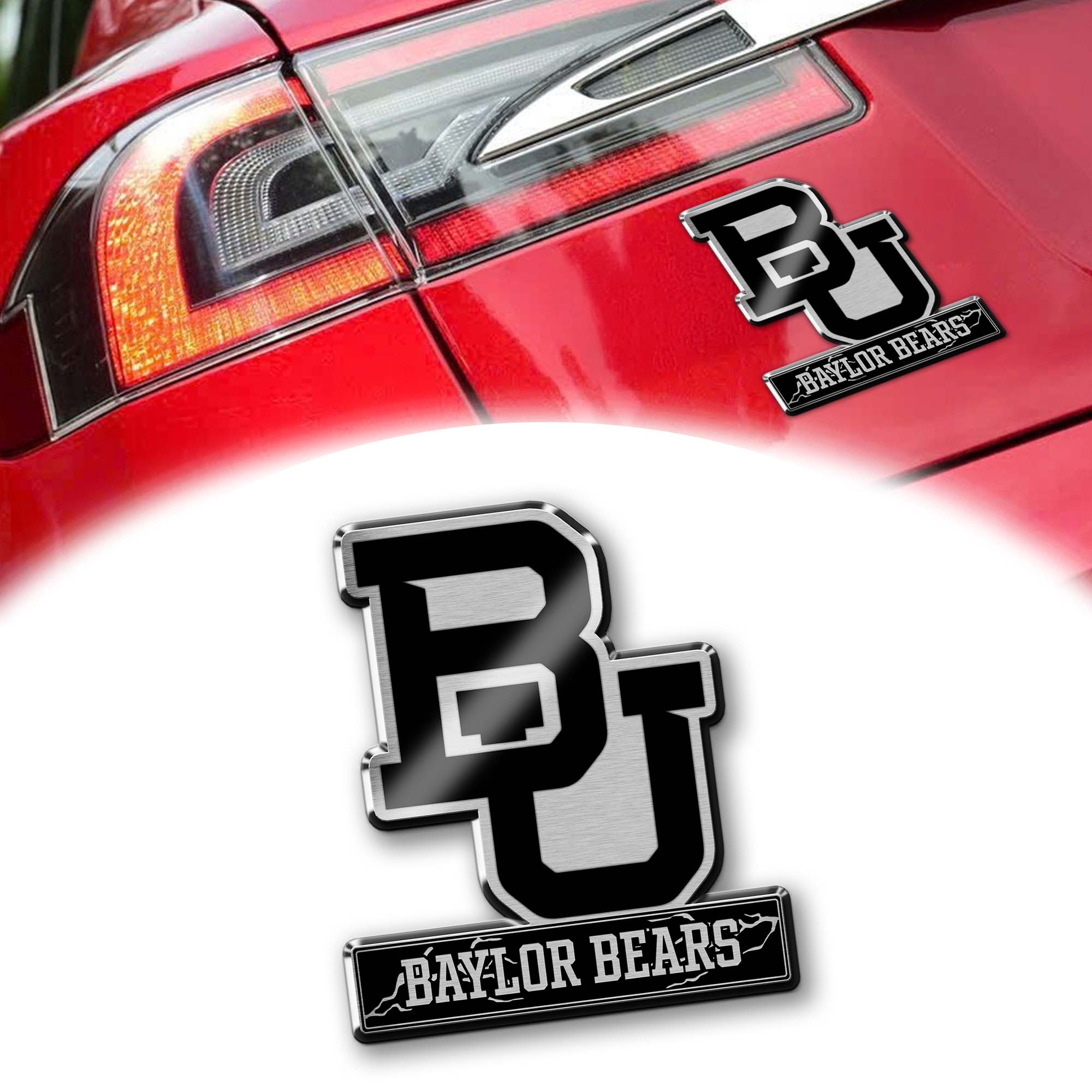 Baylor Bears Laser Engraved Car PT74844