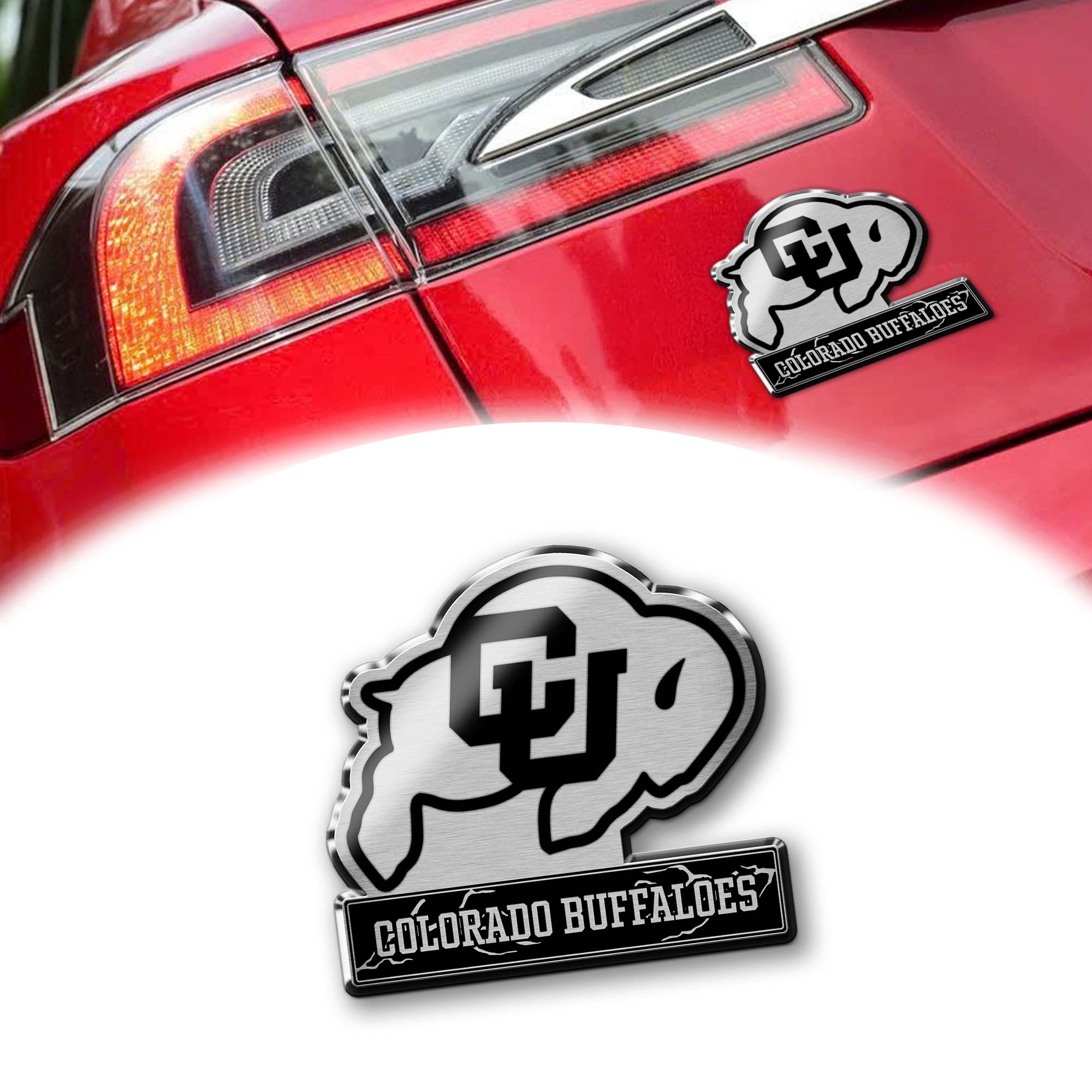 Colorado Buffaloes Laser Engraved Car PT74849