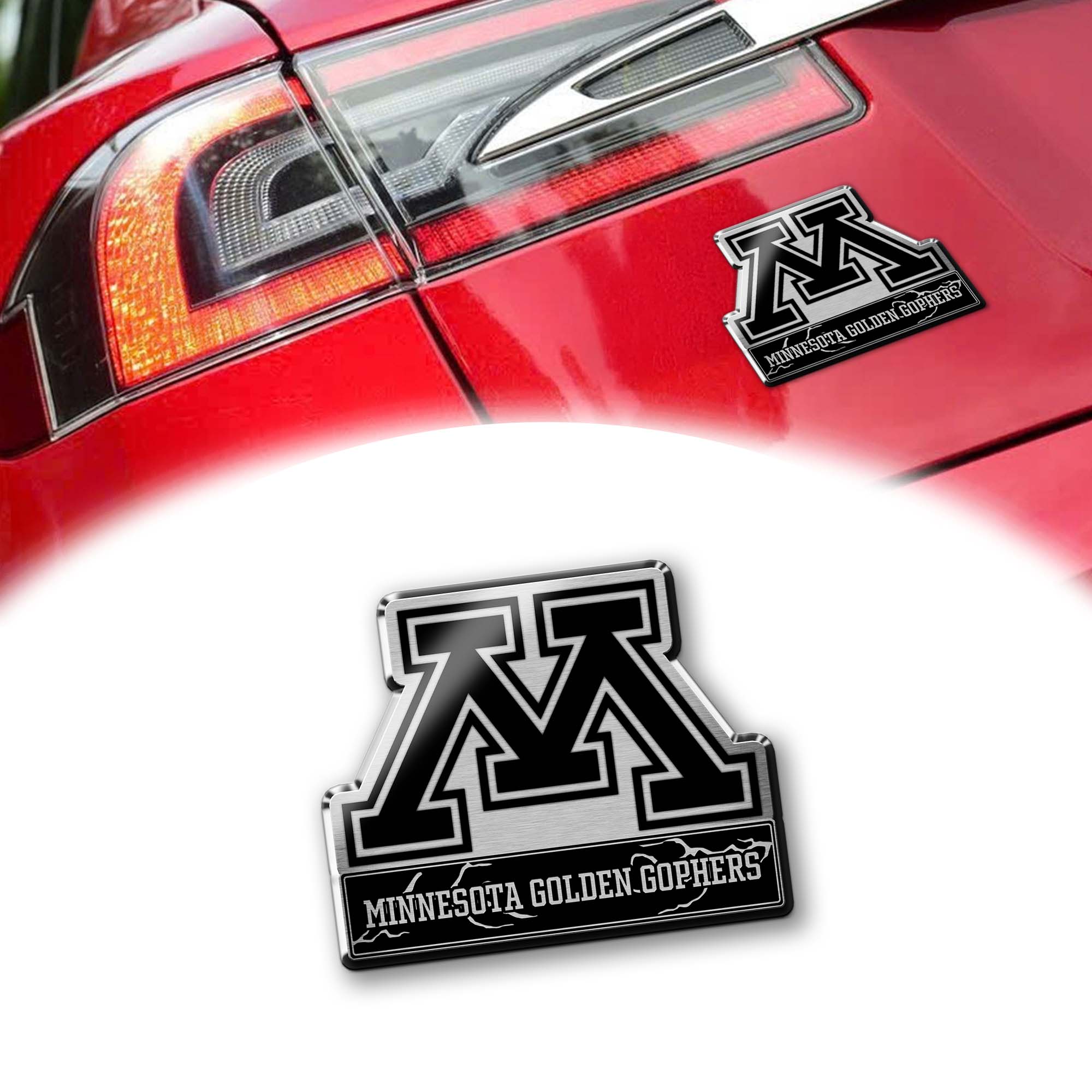 Minnesota Golden Gophers Laser Engraved Car PT74854