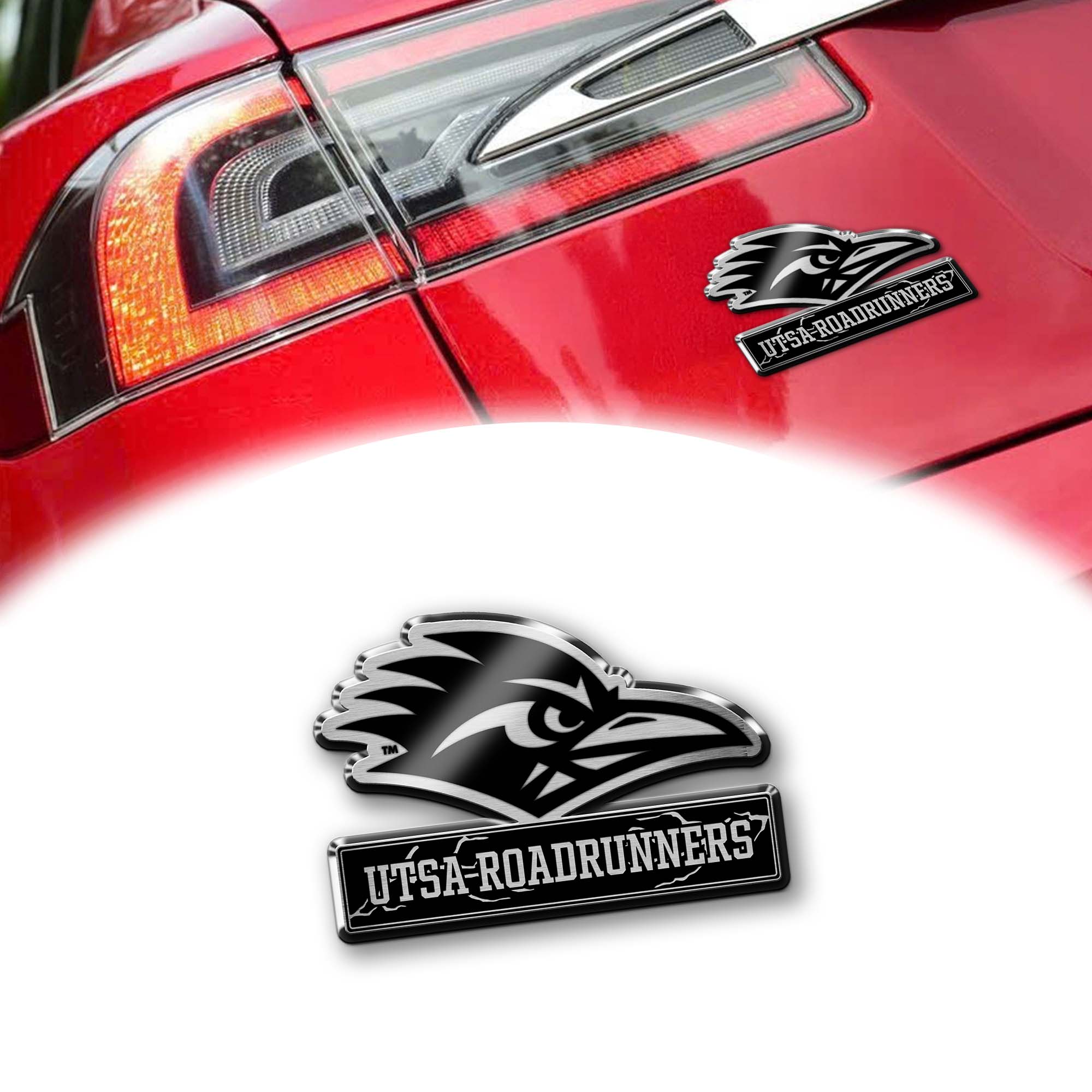 UTSA Roadrunners Laser Engraved Car PT74869
