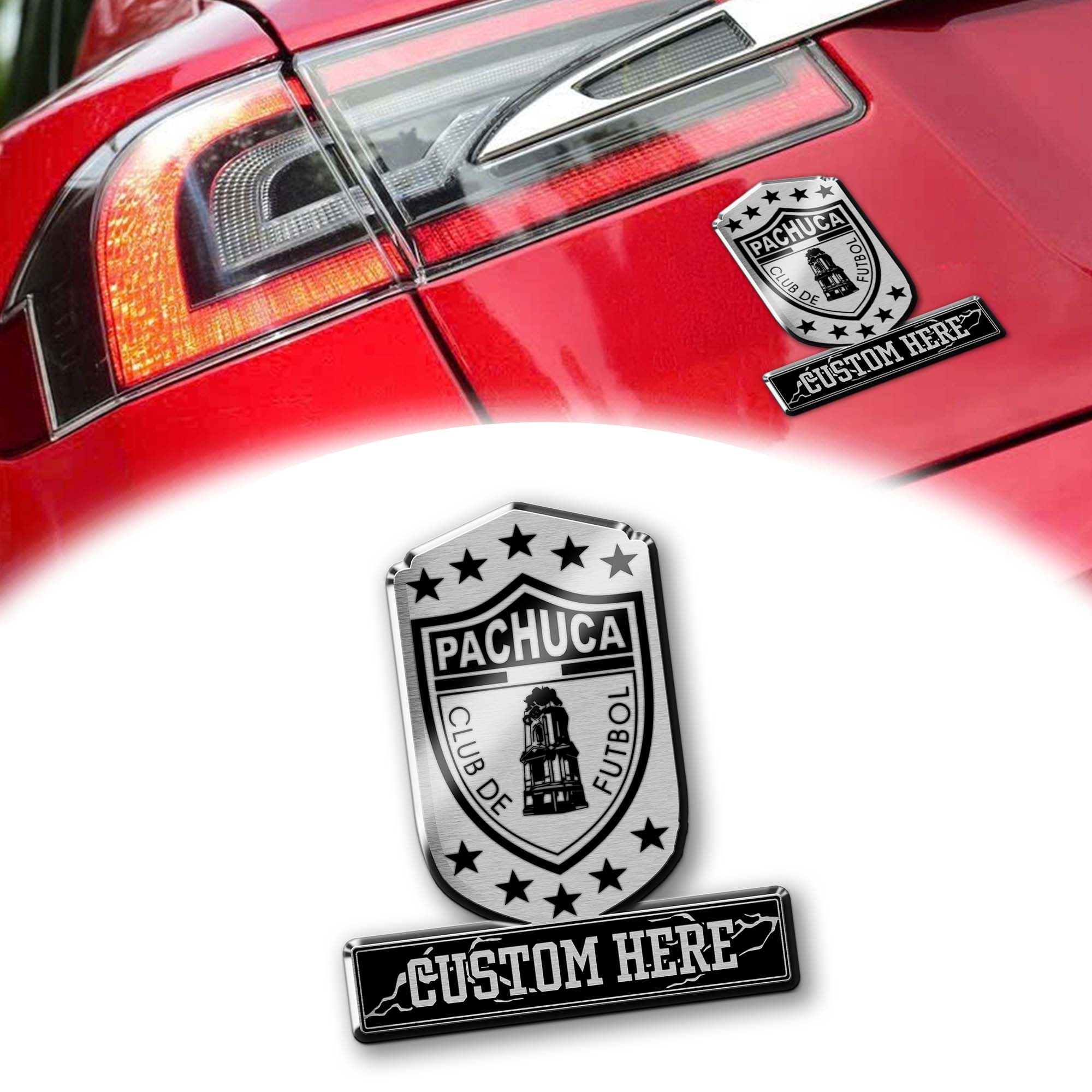 C.F. Pachuca Laser Engraved Car PT74902