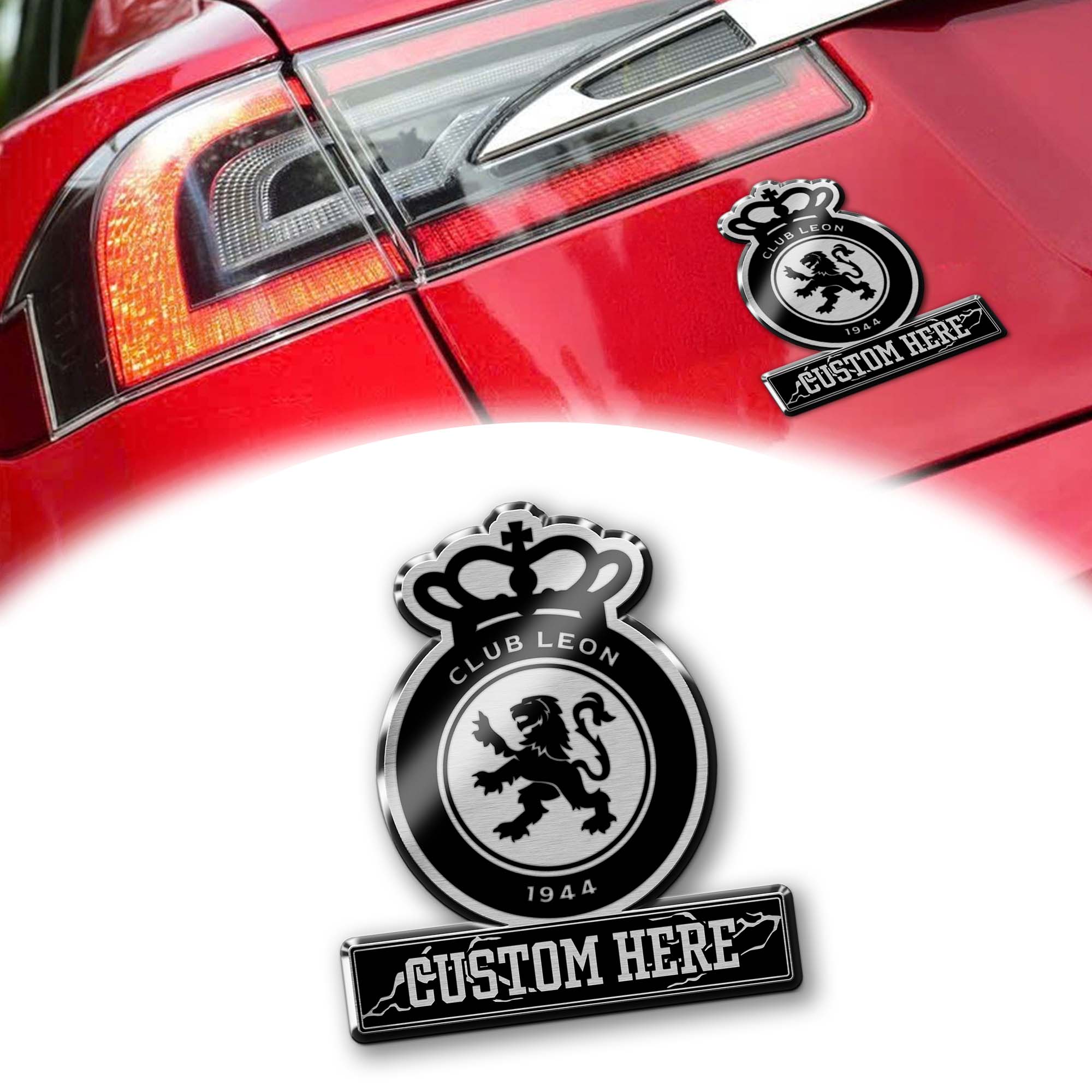 Club LeÃ³n Laser Engraved Car PT74904
