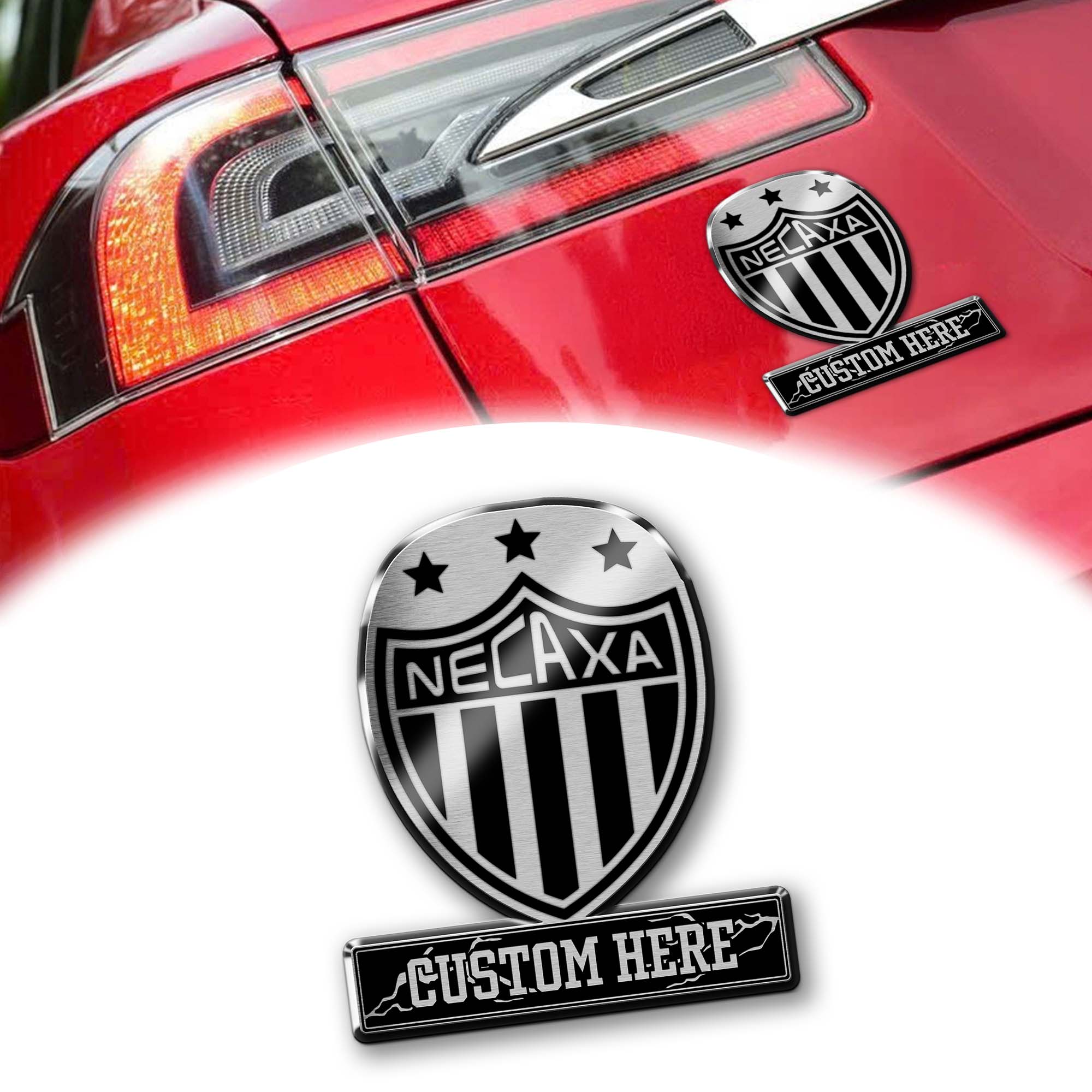 Club Necaxa Laser Engraved Car PT74905
