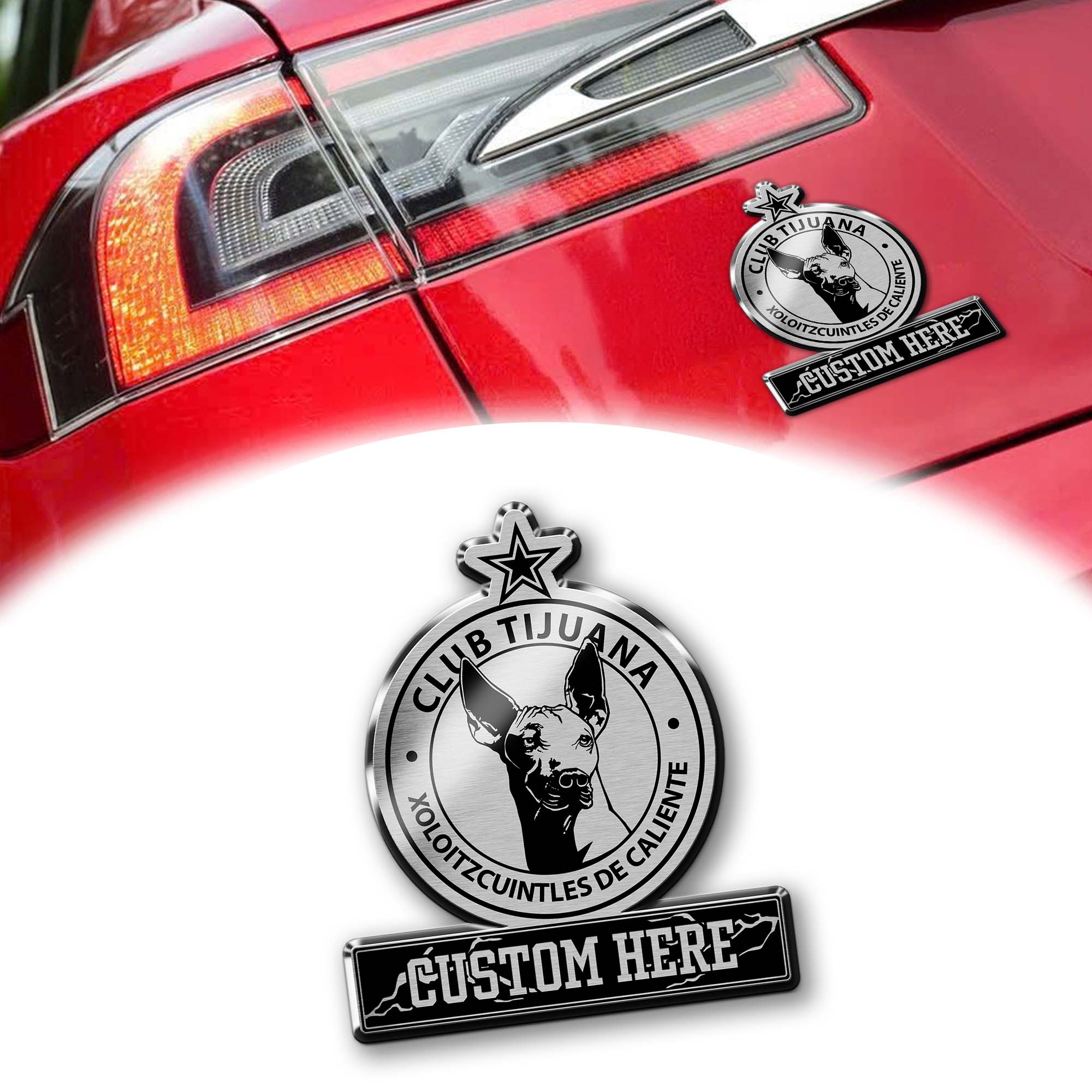 Club Tijuana Laser Engraved Car PT74907