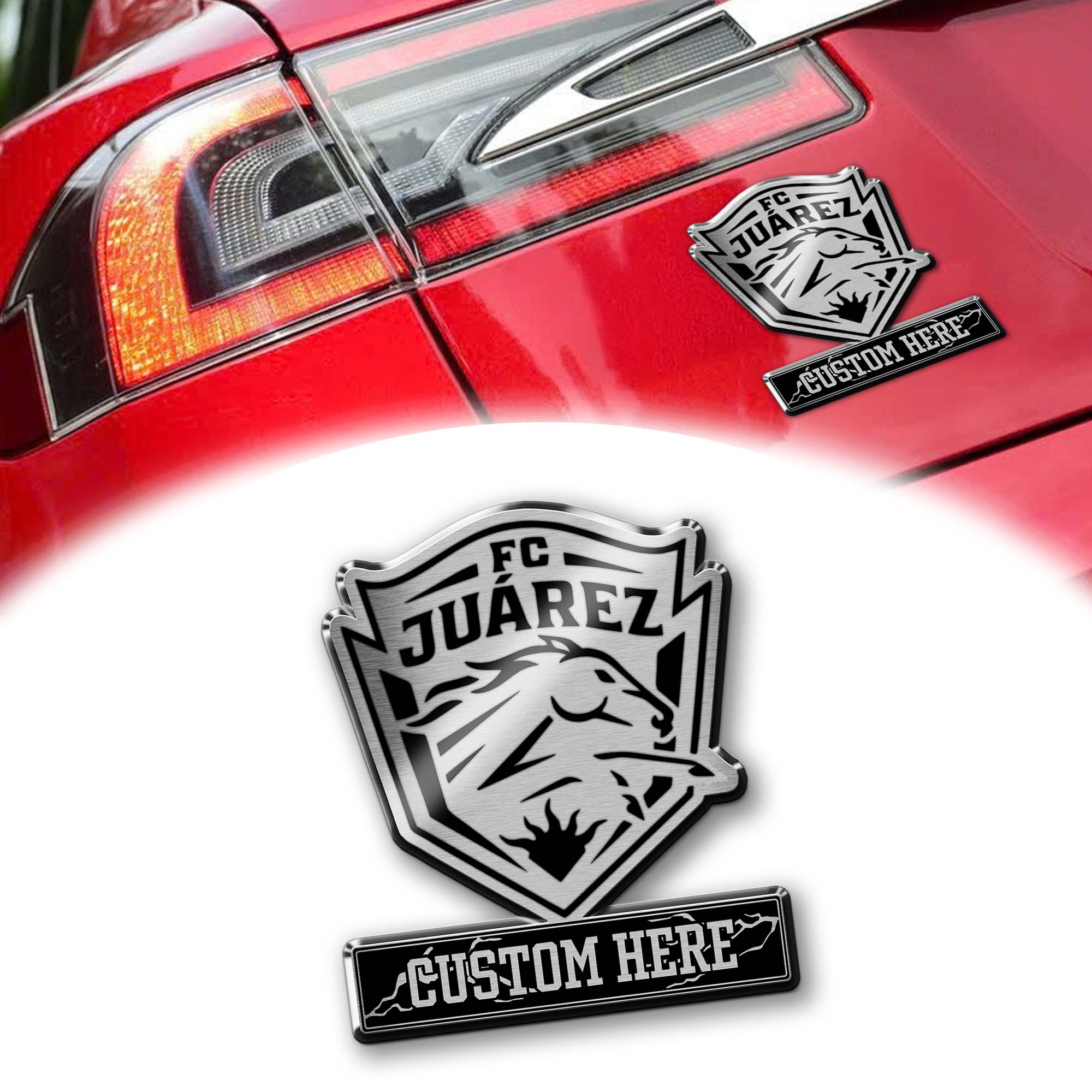 FC JuÃ¡rez Laser Engraved Car PT74910