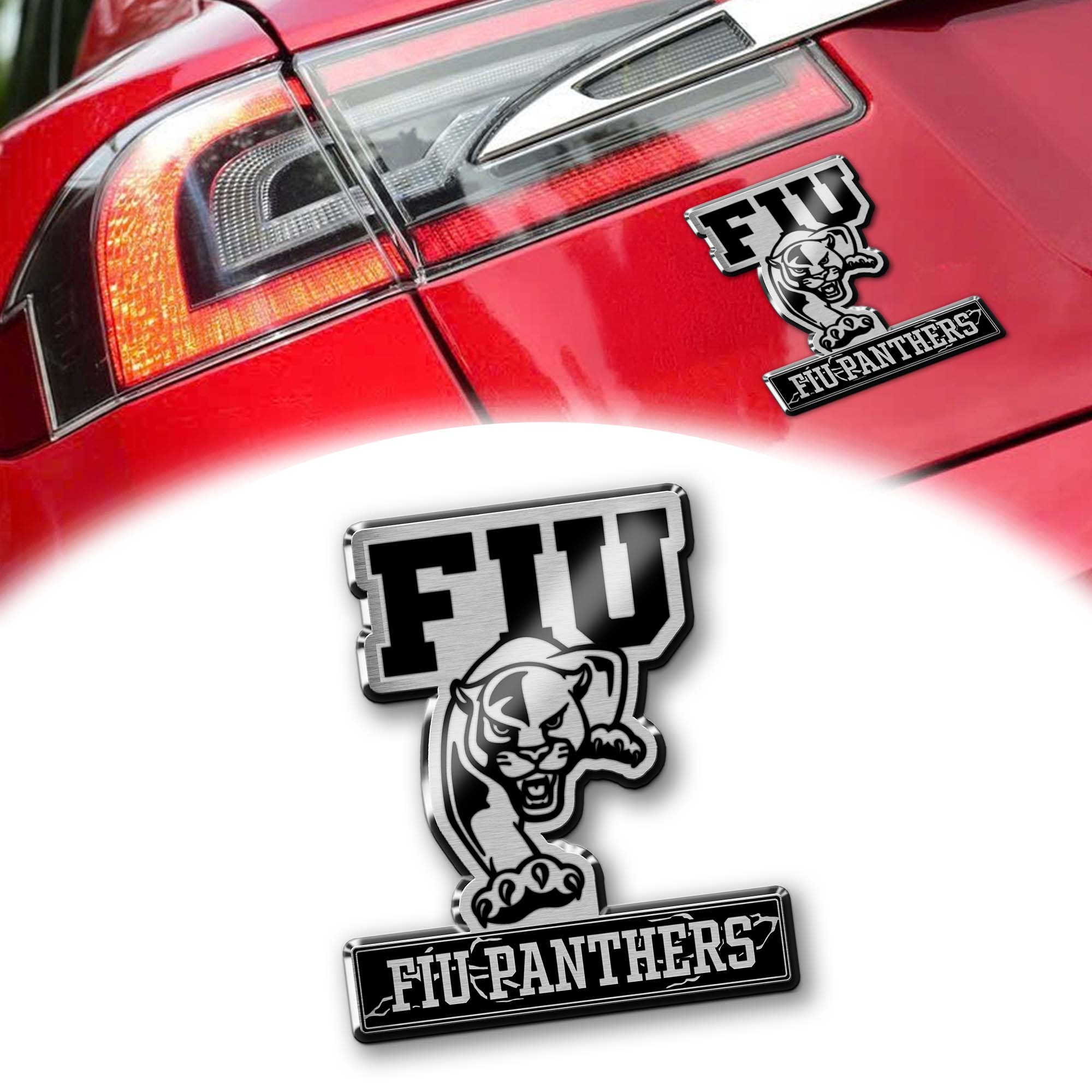 FIU Panthers Laser Engraved Car PT74876