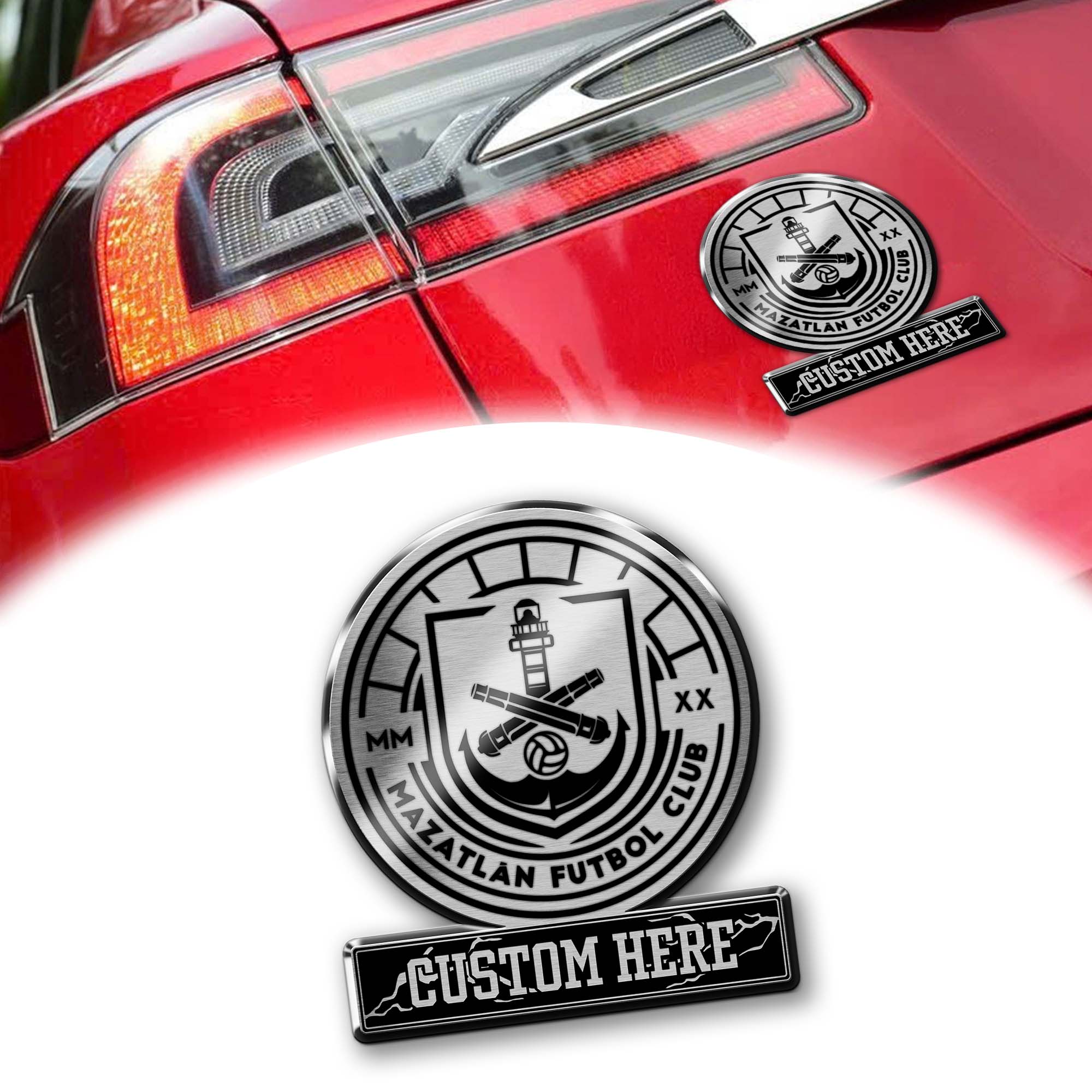 MazatlÃ¡n F.C Laser Engraved Car PT74911