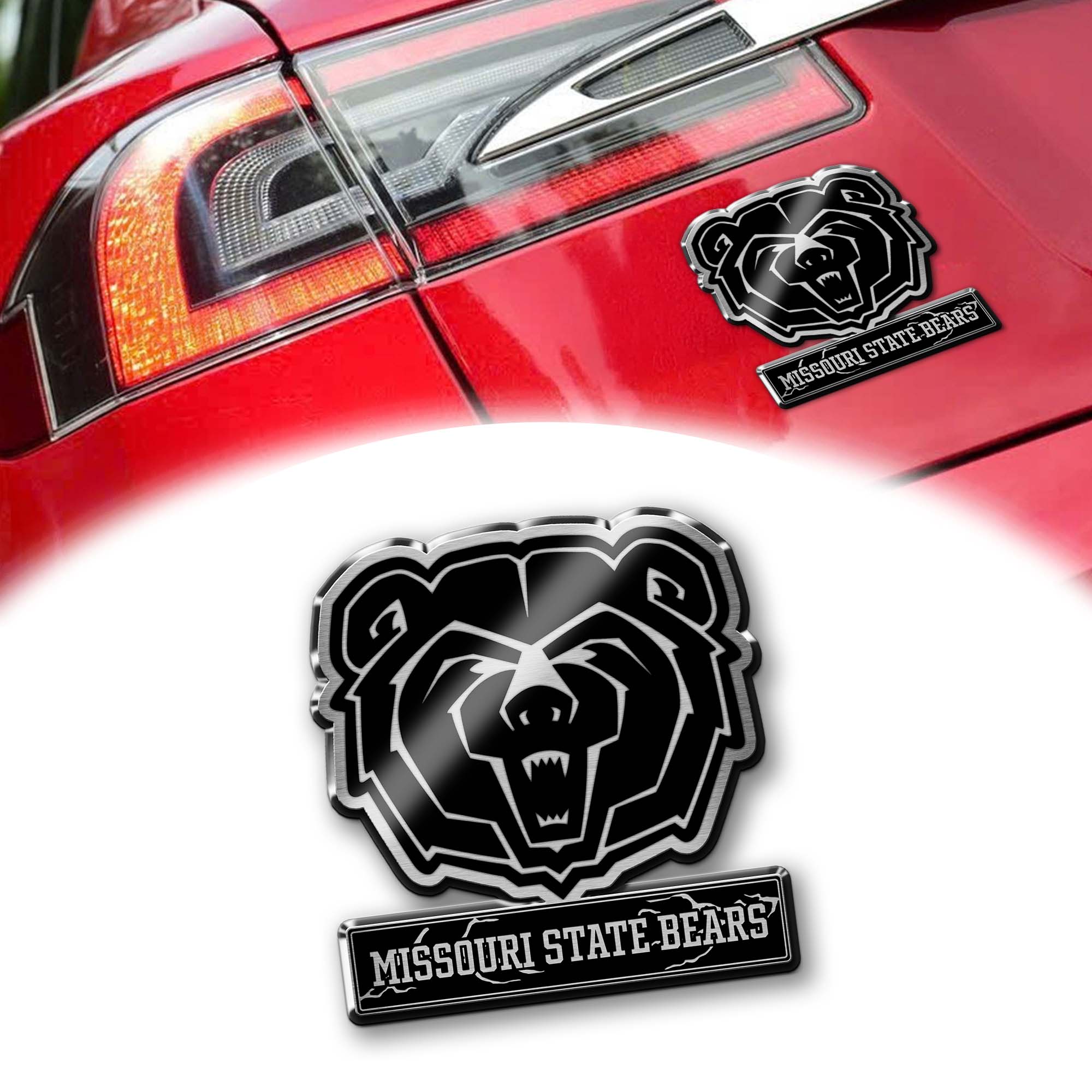 Missouri State Bears Laser Engraved Car PT74884