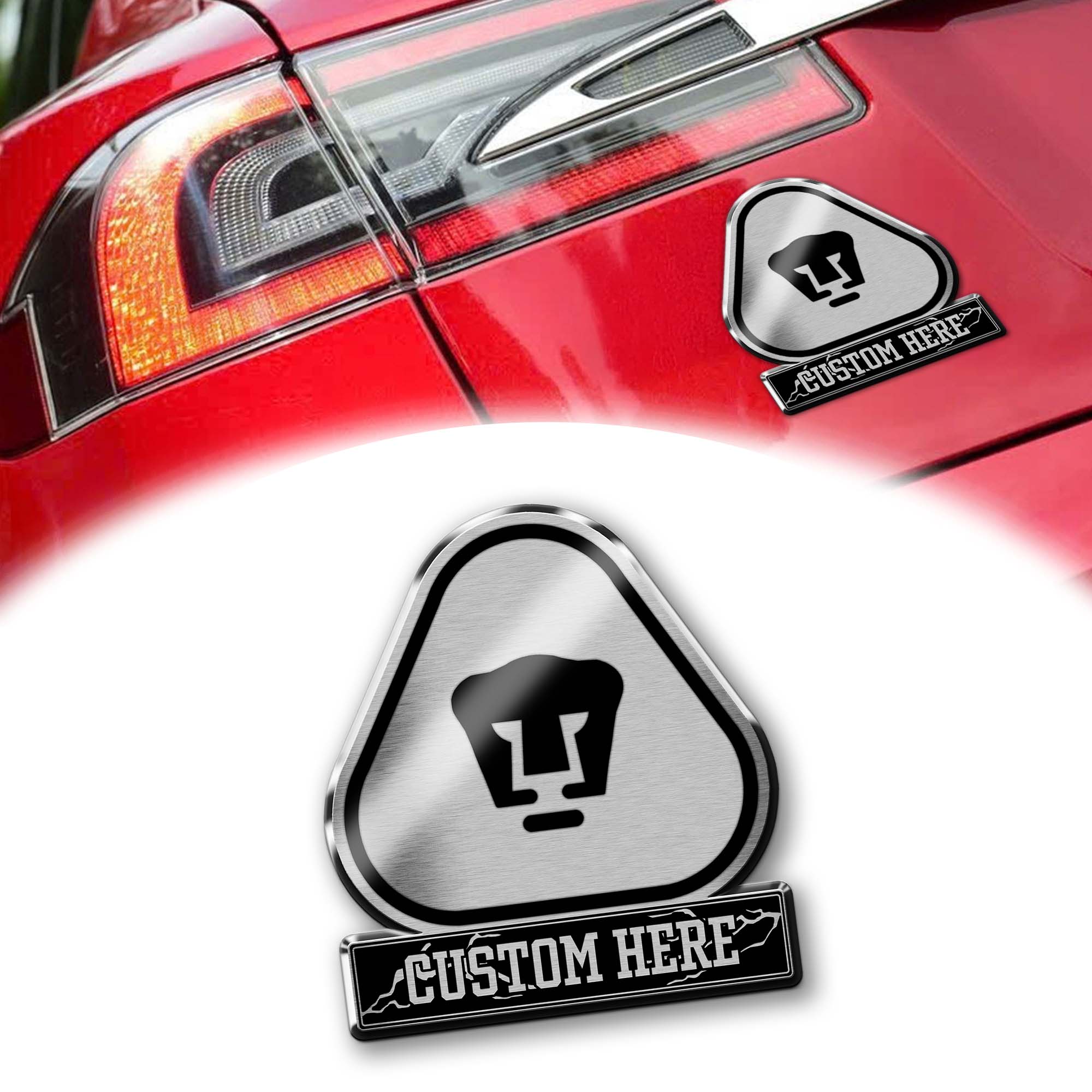 Pumas UNAM Laser Engraved Car PT74912