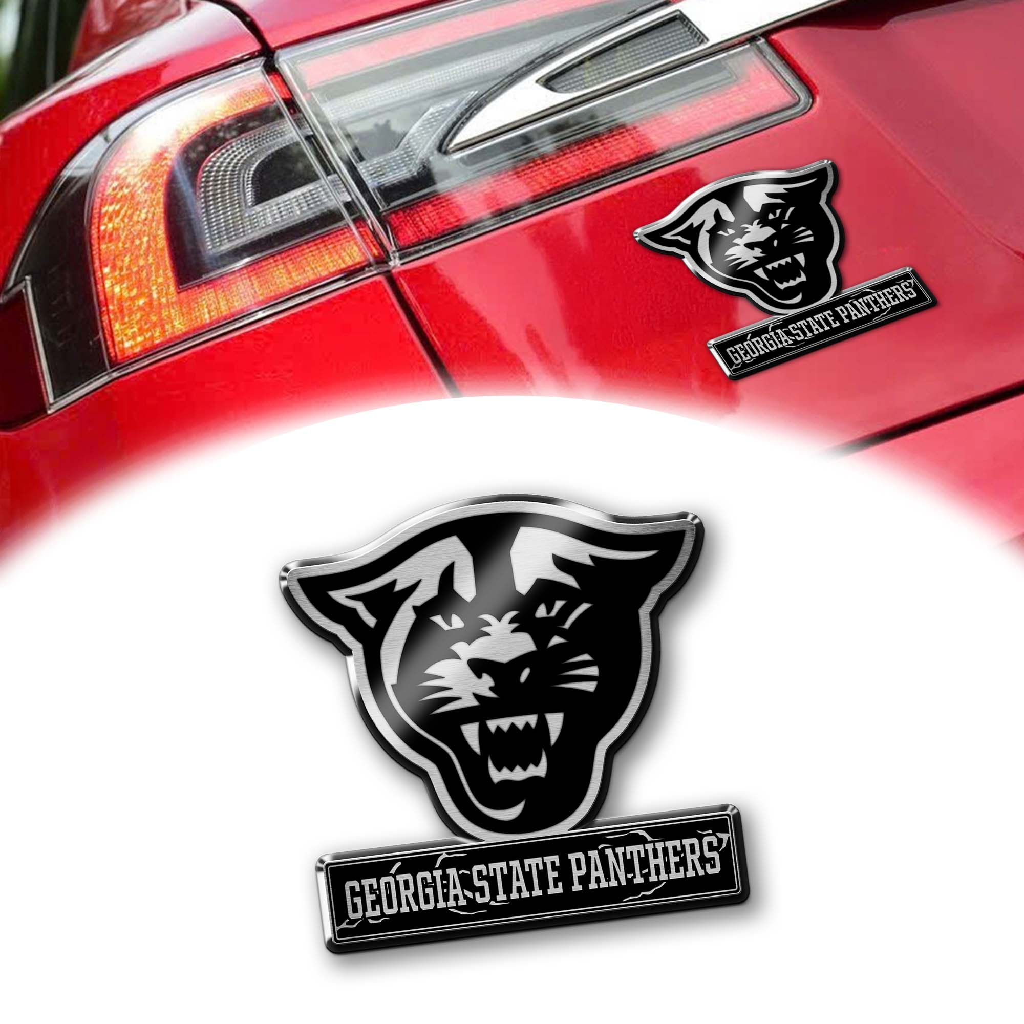 Georgia State Panthers Laser Engraved Car PT74920