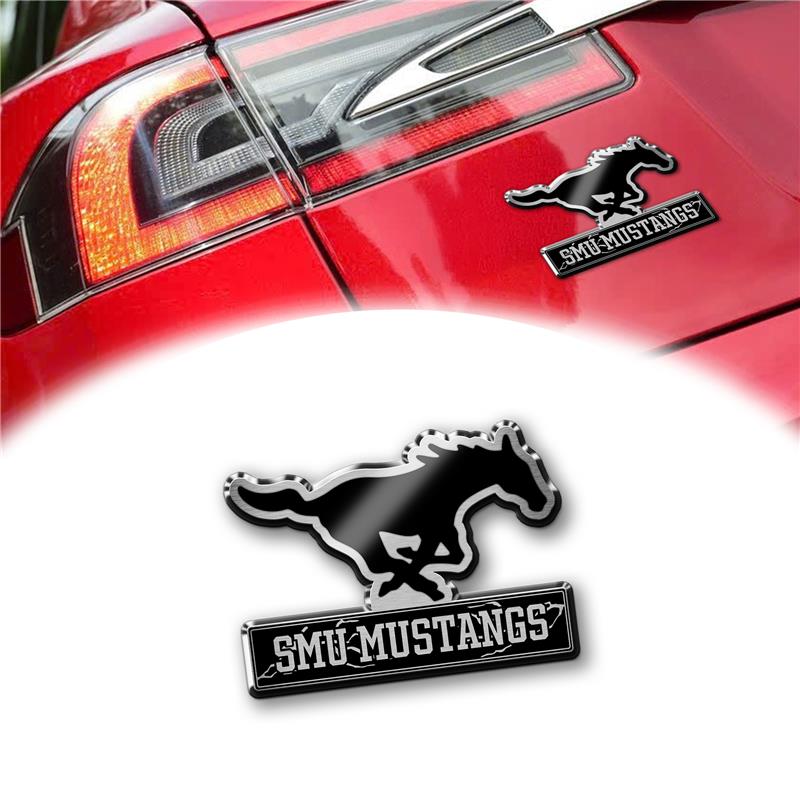 SMU Mustangs  Laser Engraved Car PT74927