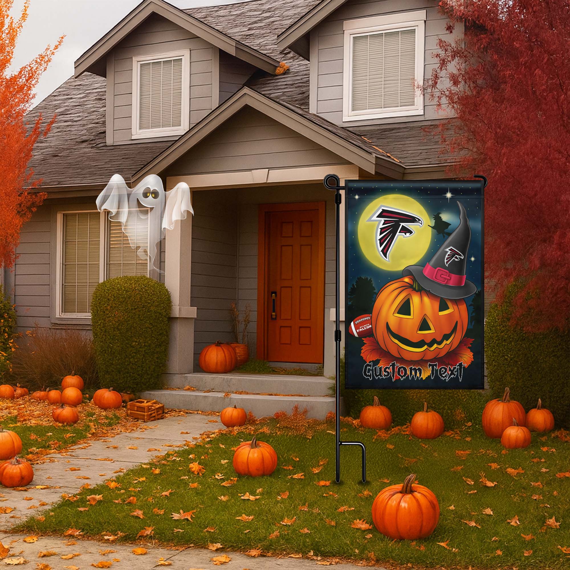 Atlanta Falcons Halloween Flag PT75022