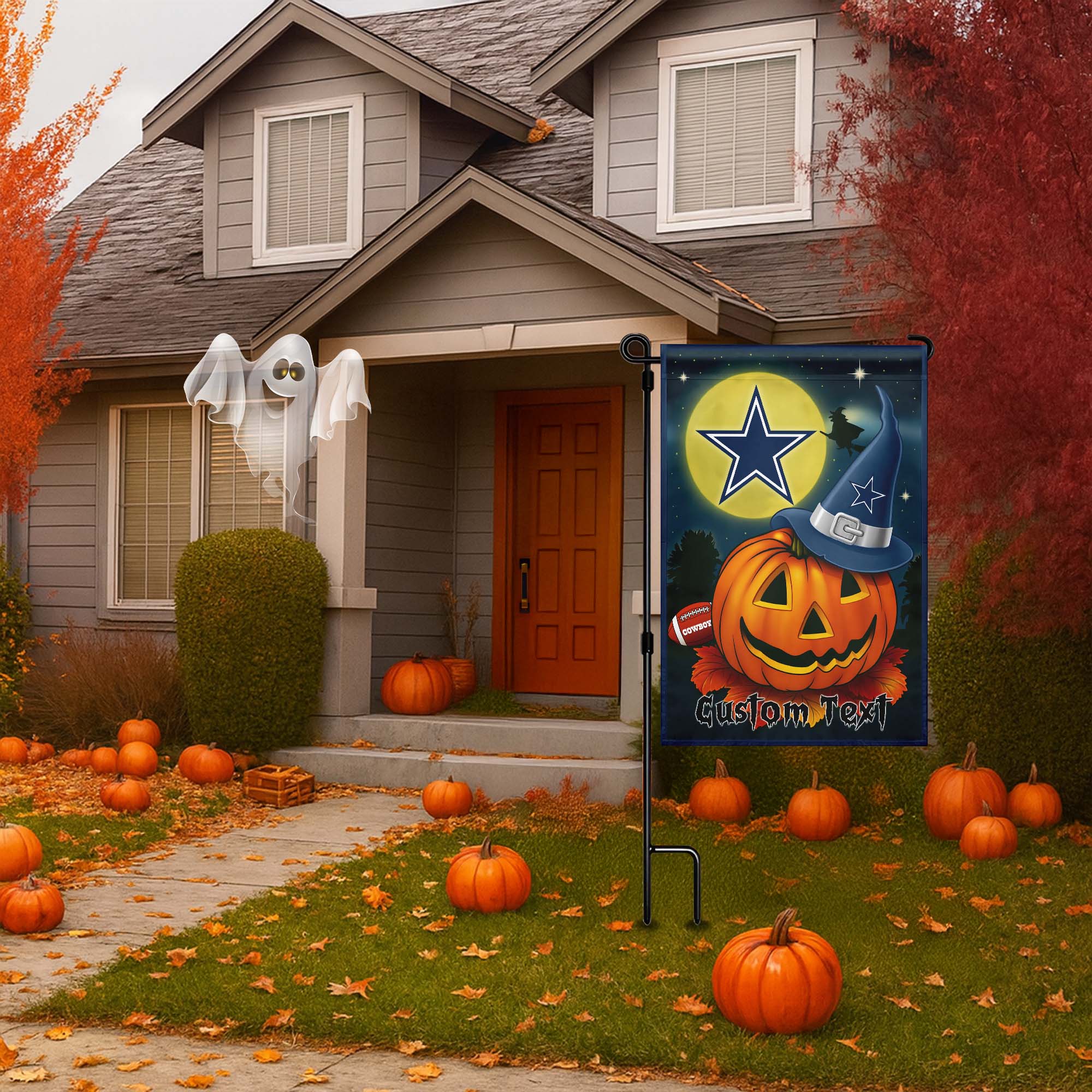 Dallas Cowboys Halloween Flag PT75029