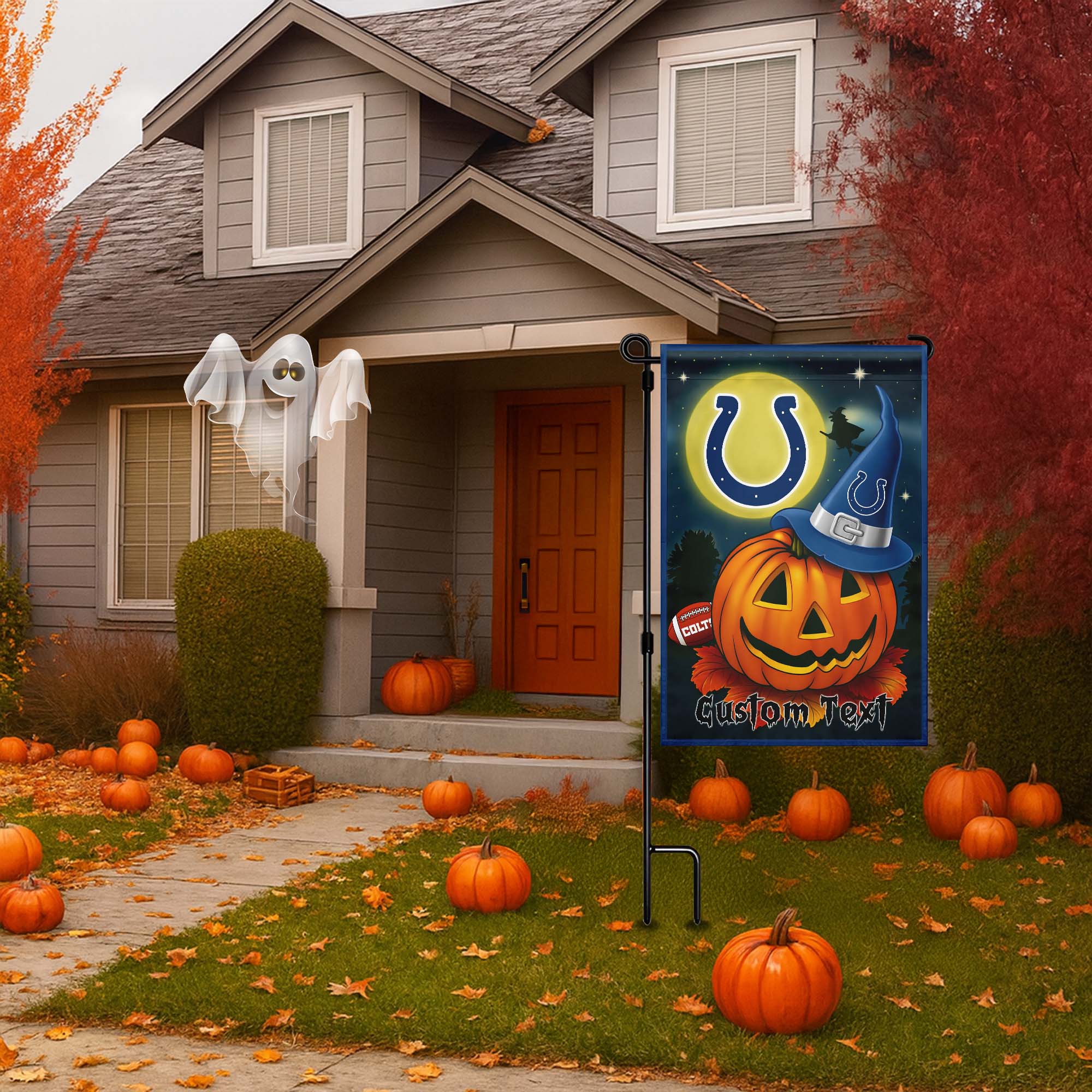 Indianapolis Colts Halloween Flag PT75034