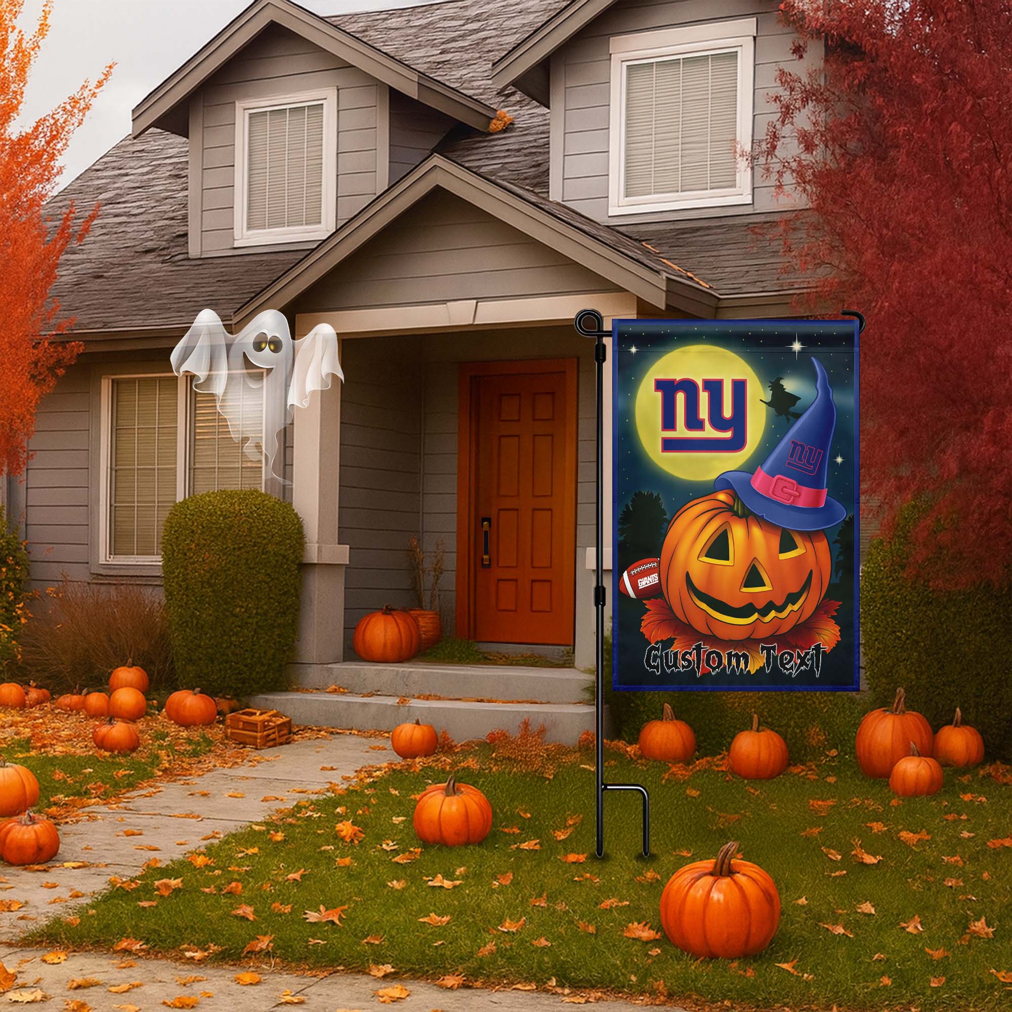 New York Giant Halloween Flag PT75044