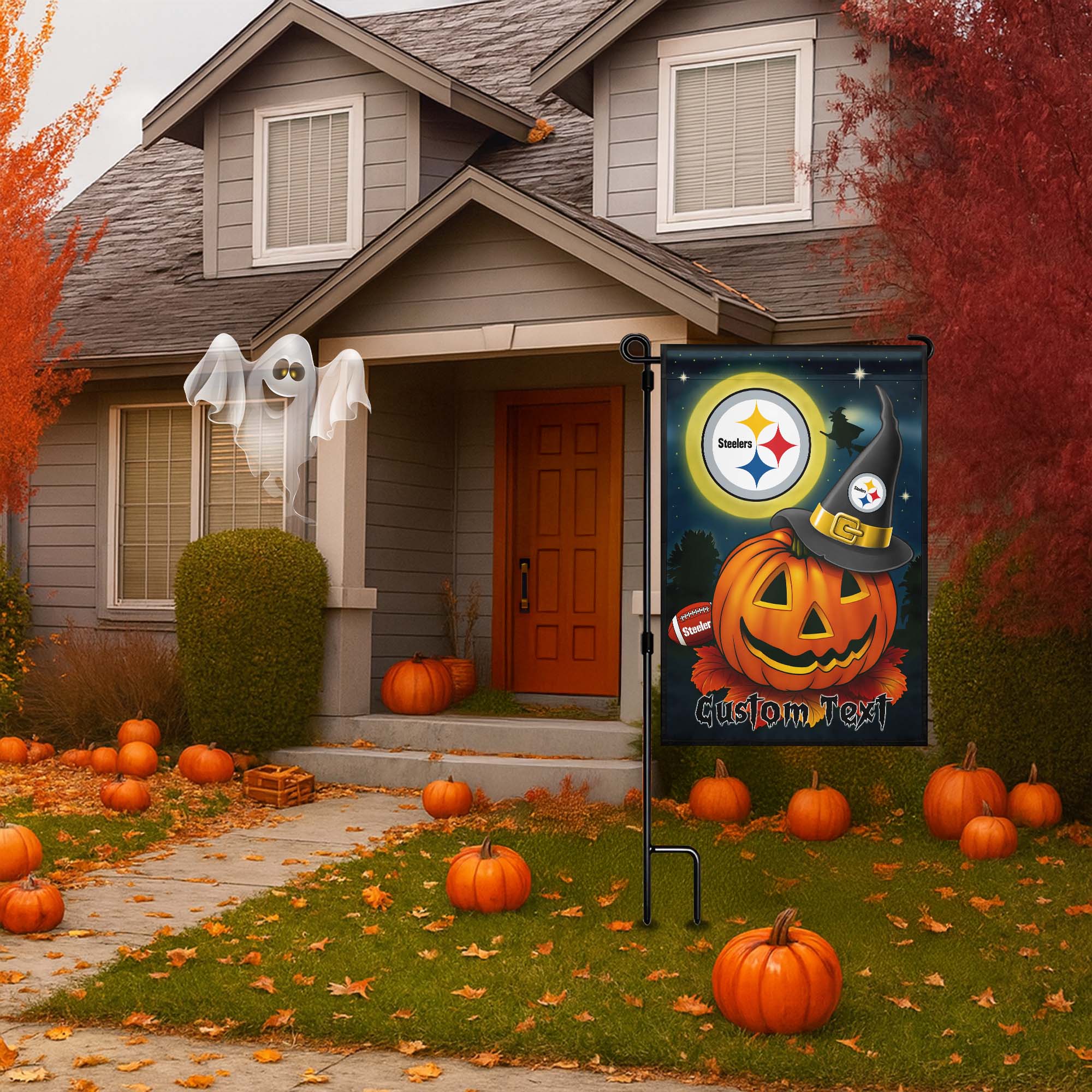 Pittsburgh Steelers Halloween Flag PT75047