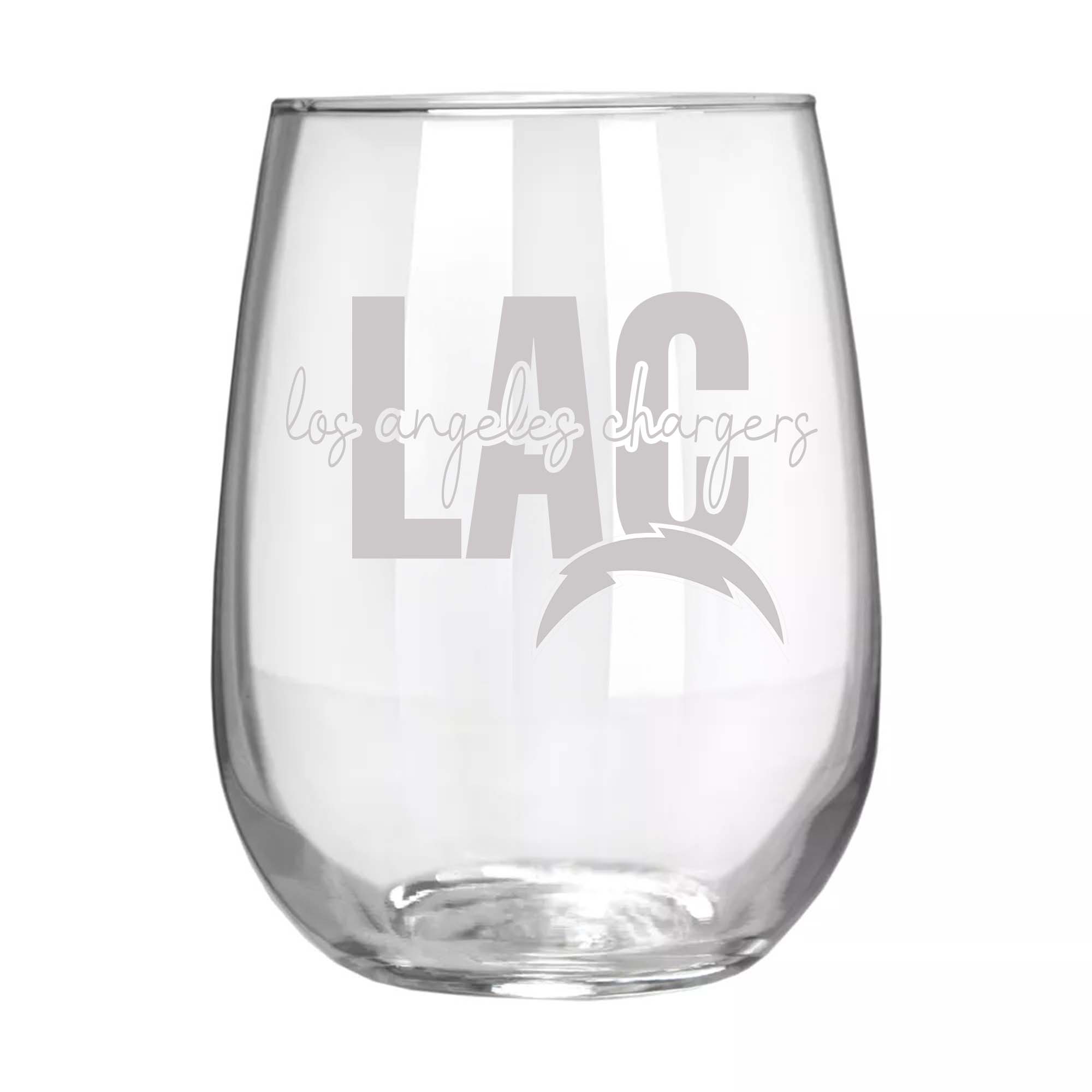 Los Angeles Chargers Wine Glass PT75058