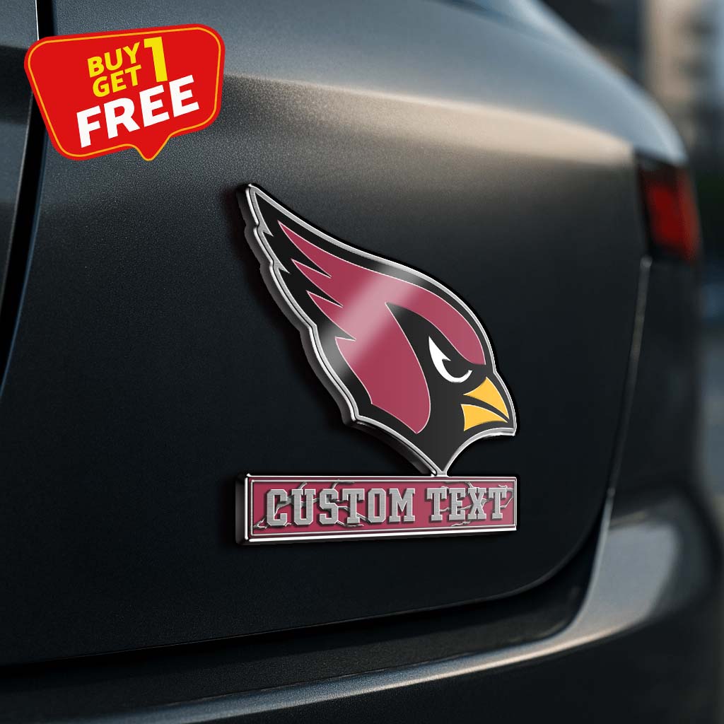 Arizona Cardinals Laser Engraved Car PT75143