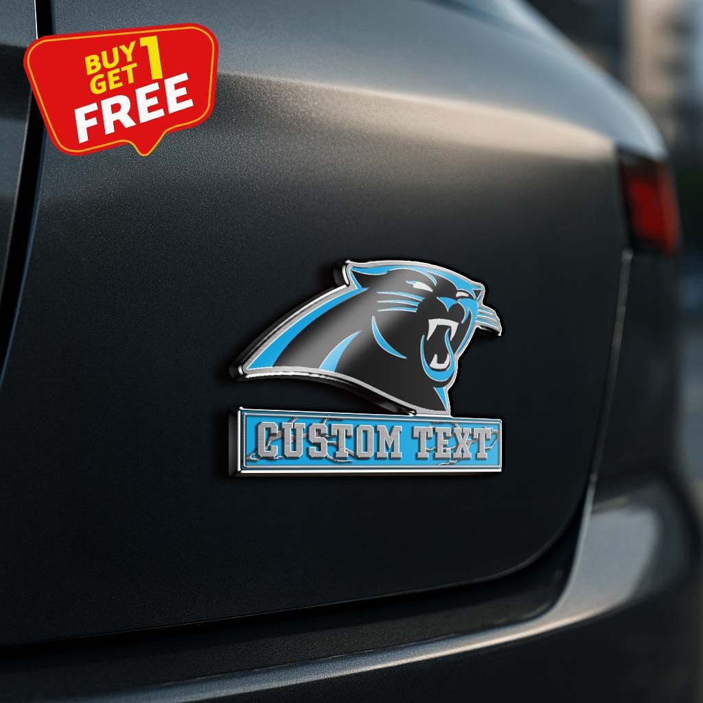 Carolina Panthers Laser Engraved Car PT75147
