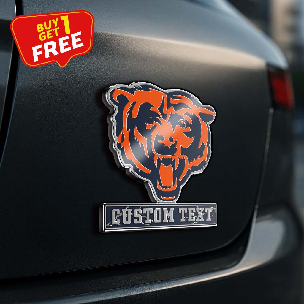 Chicago Bears Laser Engraved Car PT75148