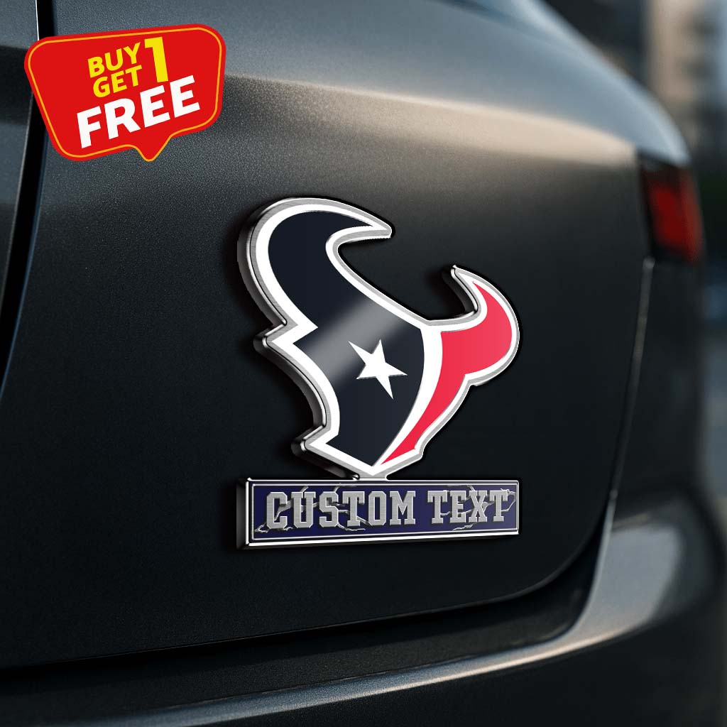 Houston Texans Laser Engraved Car PT75155