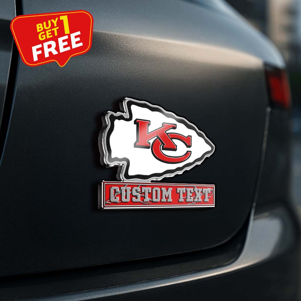Kansas City Chiefs Laser Engraved Car PT75158