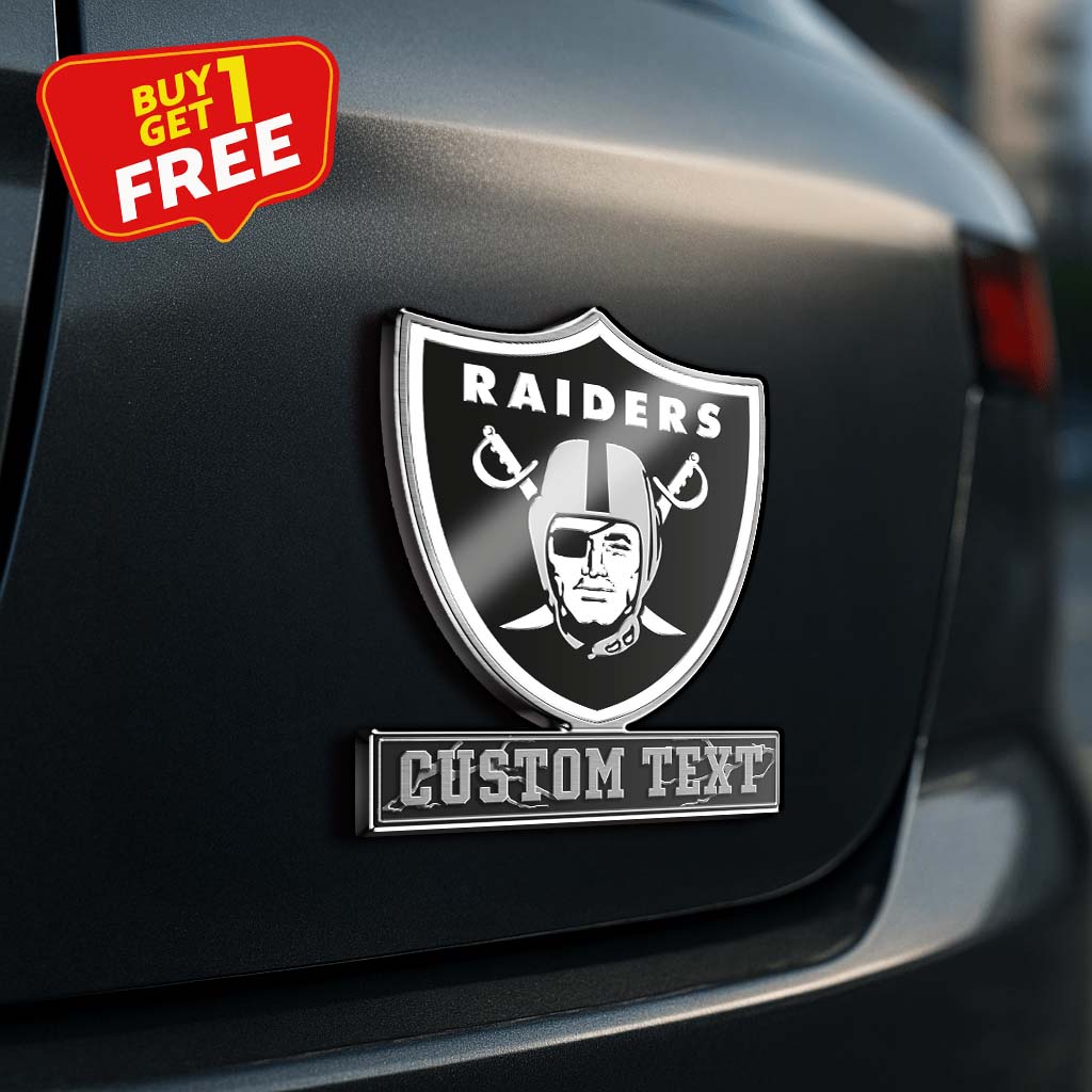 Las Vegas Raiders Laser Engraved Car PT75159