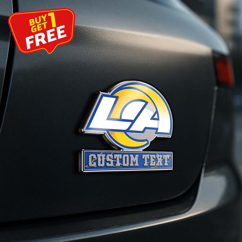 Los Angeles Rams Laser Engraved Car PT75161