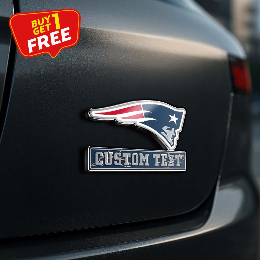 New England Patriots Laser Engraved Car PT75164