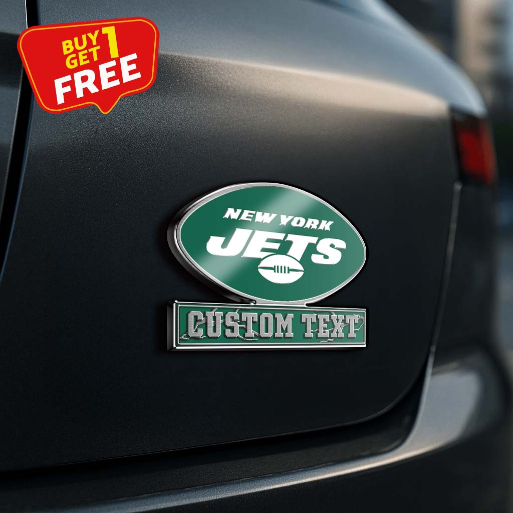New York Jets Laser Engraved Car PT75167