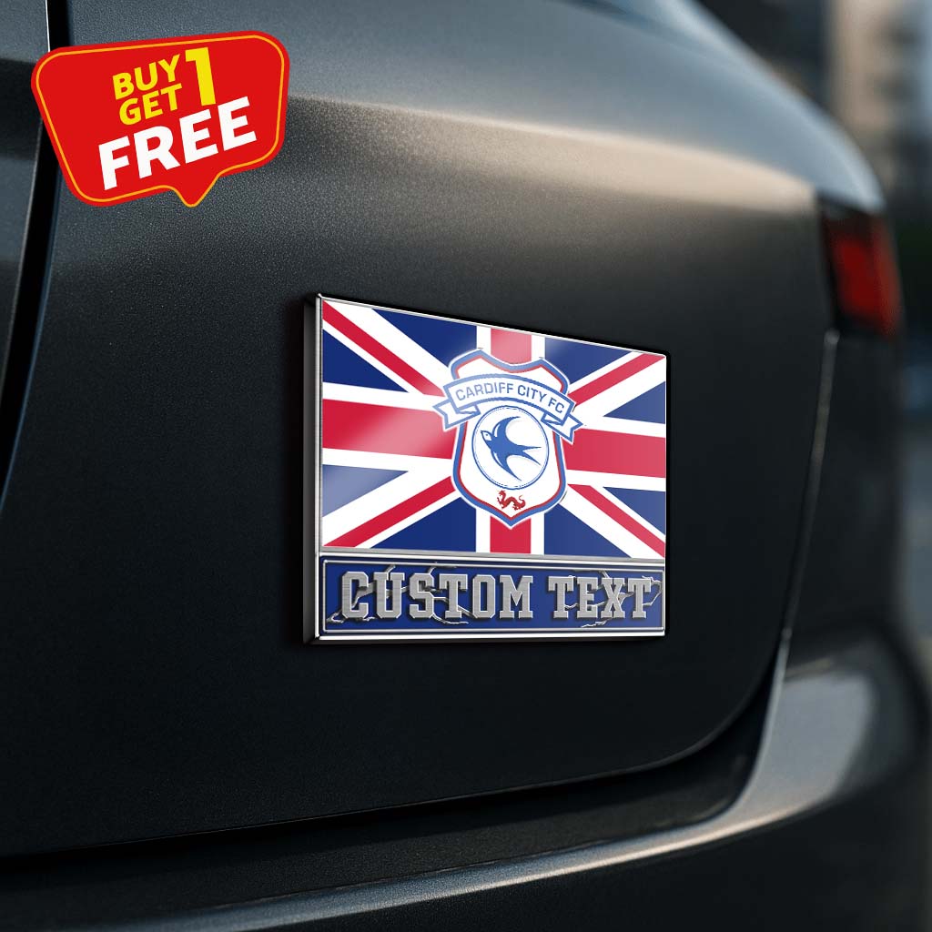 Cardiff City F.C Laser Engraved Car PT75199