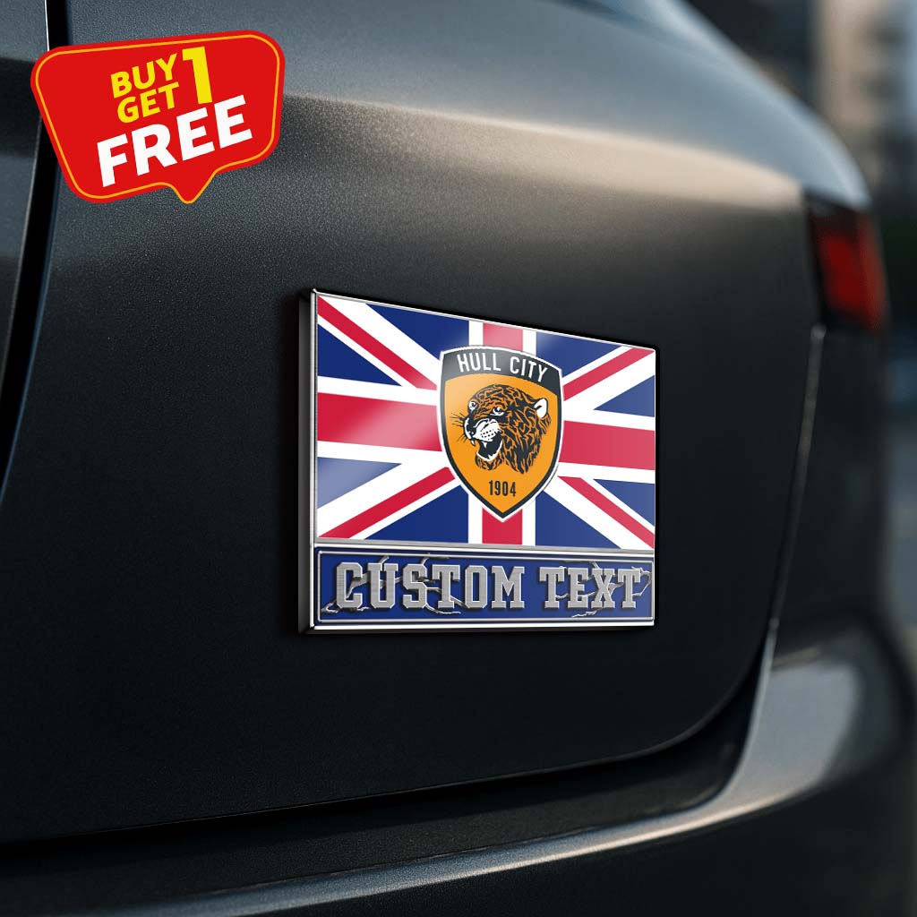 Hull City A.F.C Laser Engraved Car PT75202