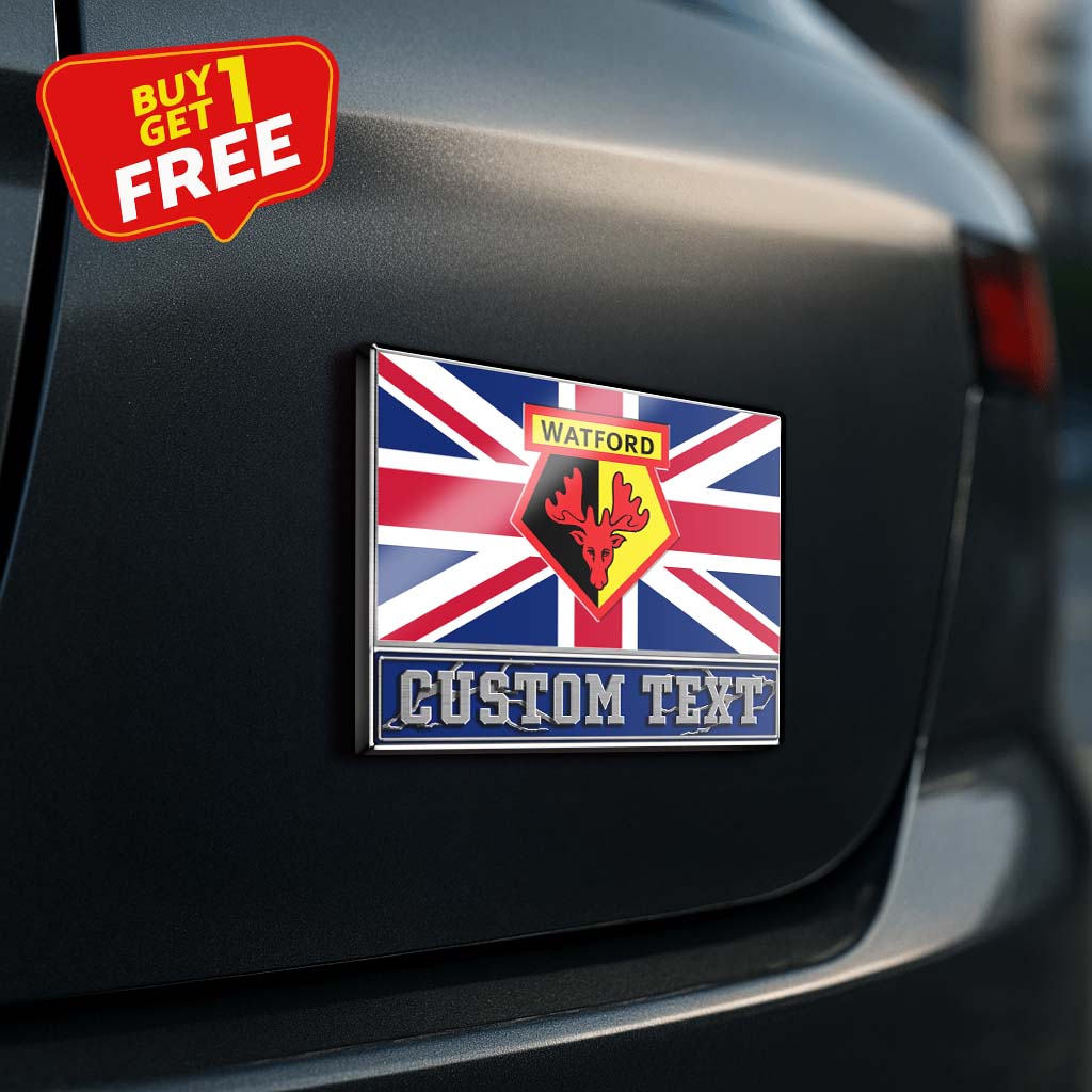 Watford F.C Laser Engraved Car PT75218