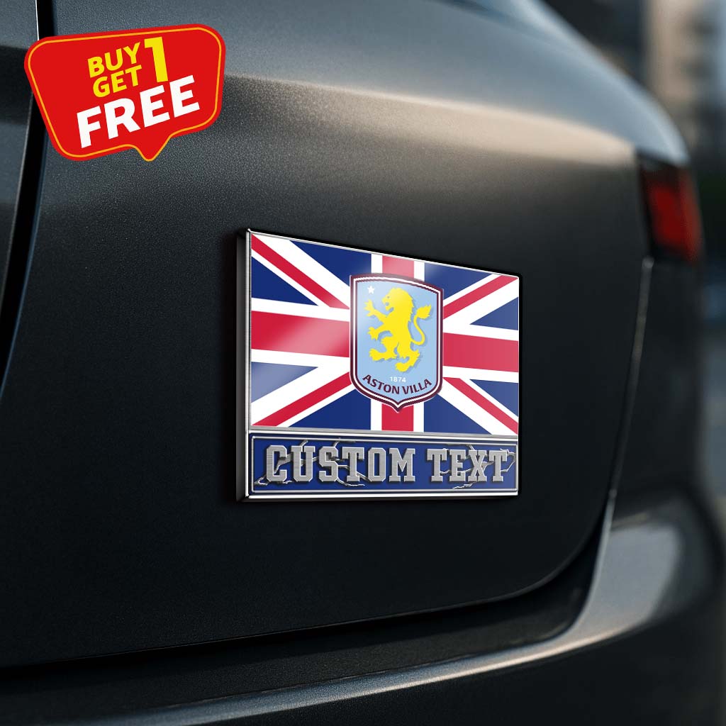 Aston Villa F.C Laser Engraved Car PT75178
