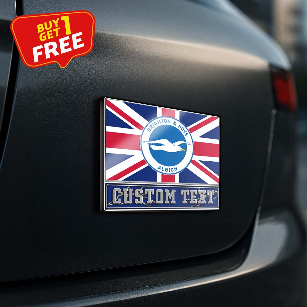 Brighton & Hove Albion F.C Laser Engraved Car PT75180