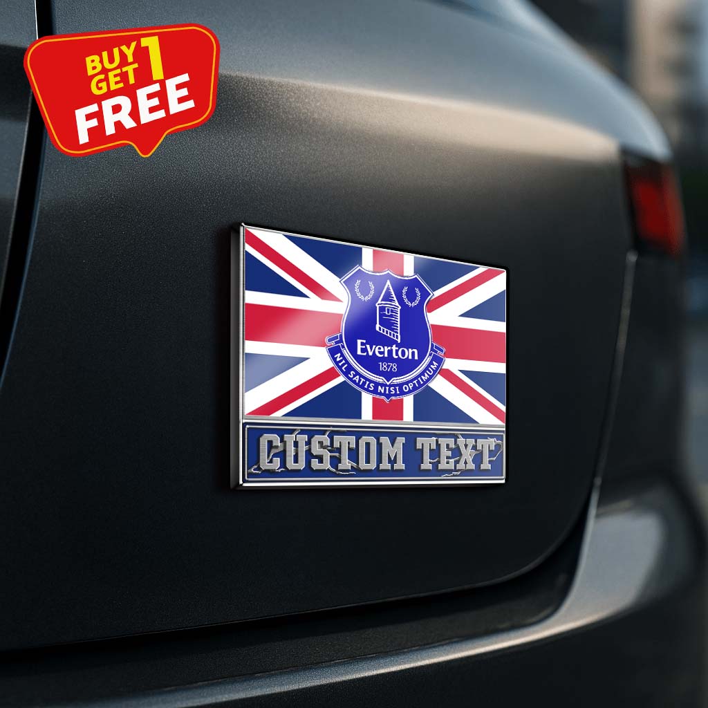 Everton F.C Laser Engraved Car PT75184