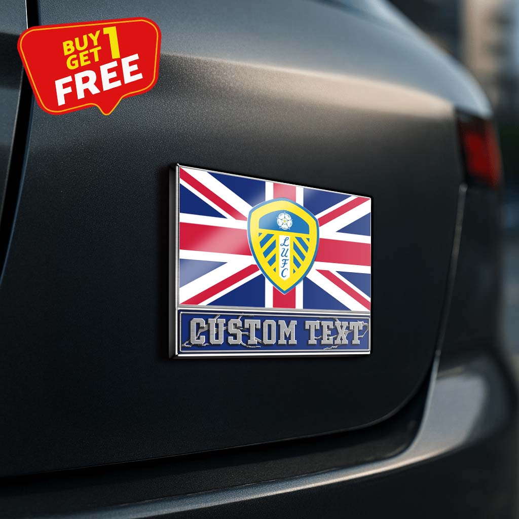 Leeds United F.C Laser Engraved Car PT75186