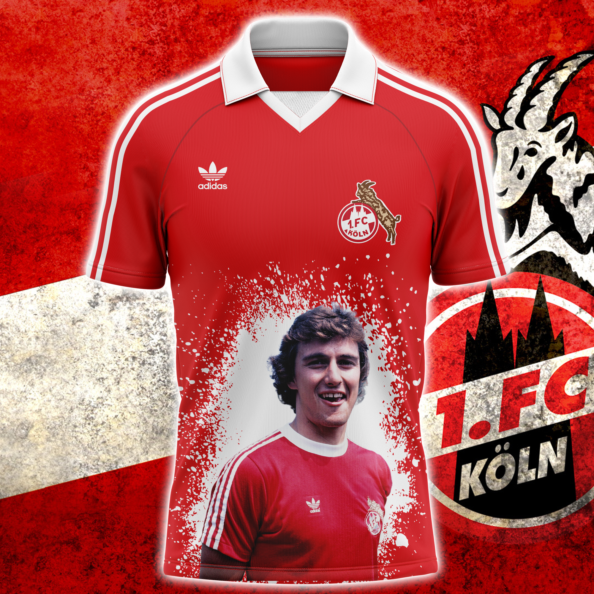 1. FC Köln 1977–78 Retro Shirt PT75249
