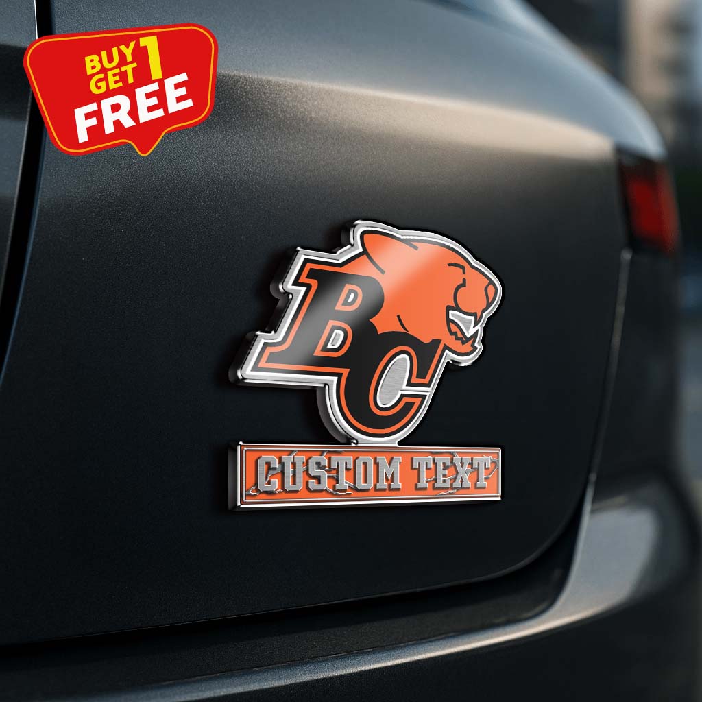 BC Lions Laser Engraved Car PT75221